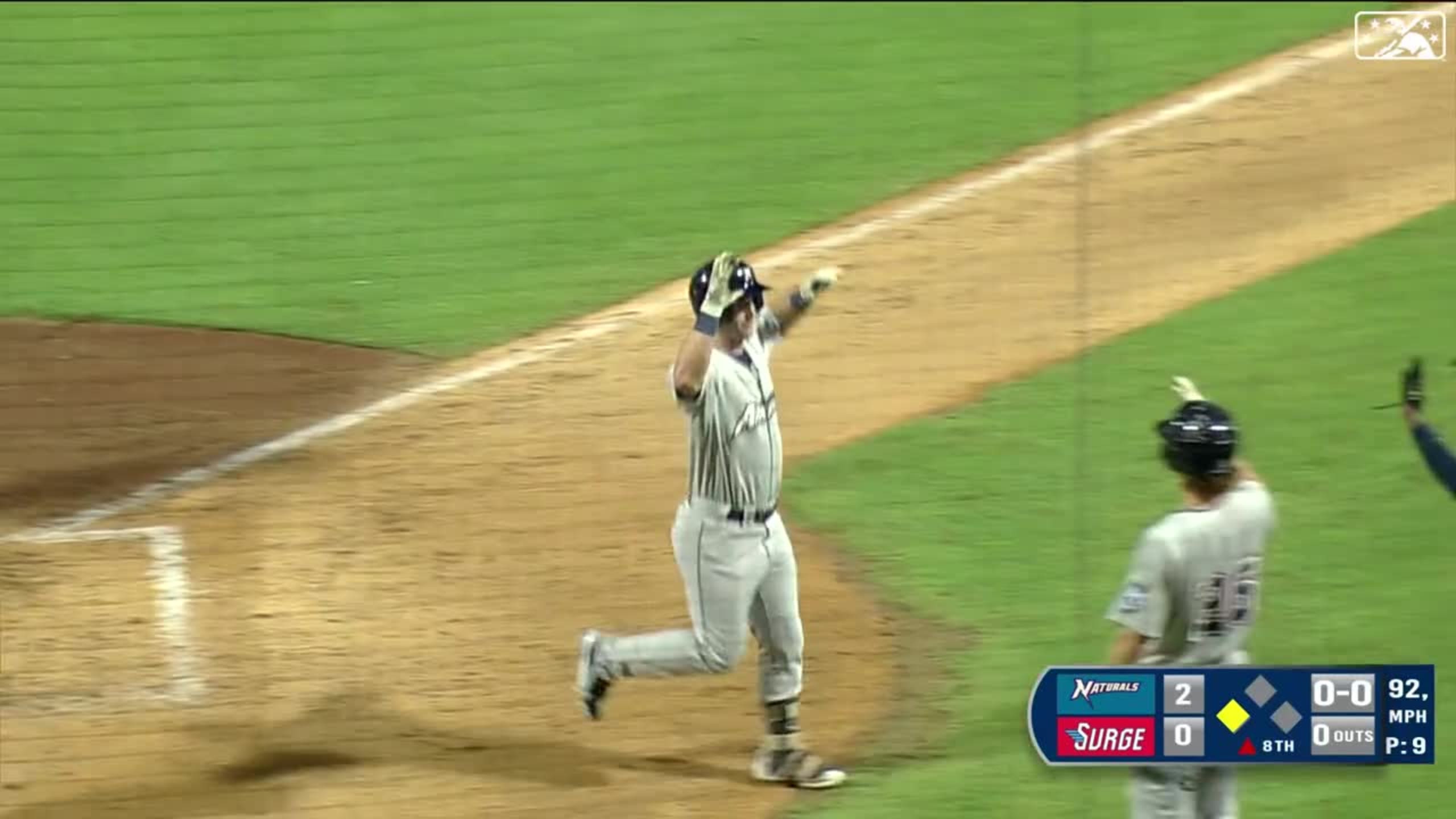 Tyler Gentry drives in five runs