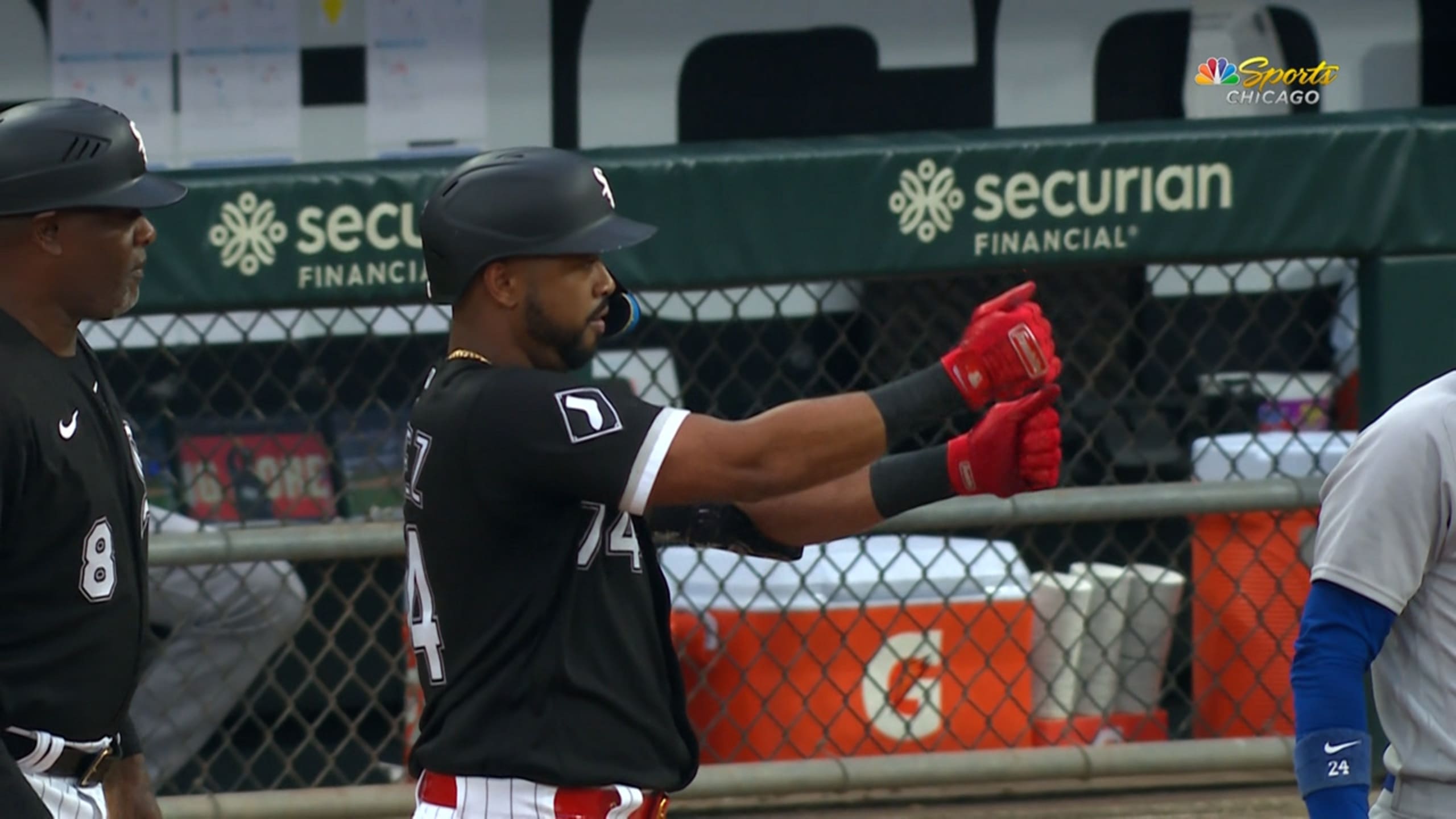 Half white sox half cubs jersey best sale