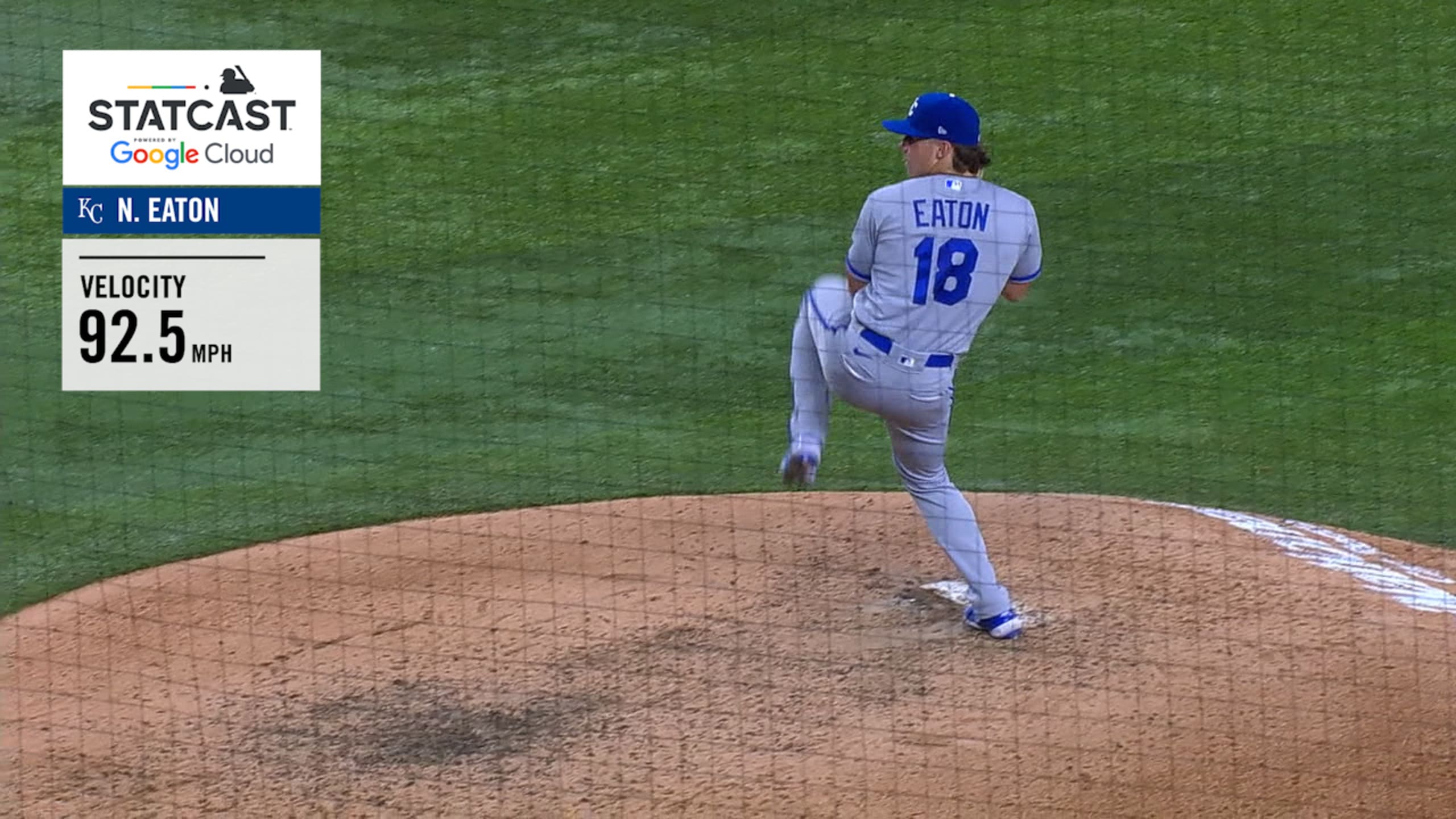 Nate Eaton's 90+ mph pitches