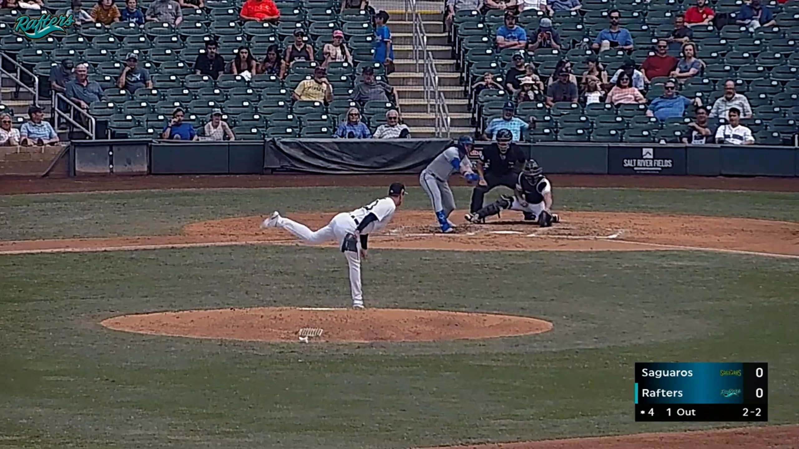 Joey Wentz's three strikeouts