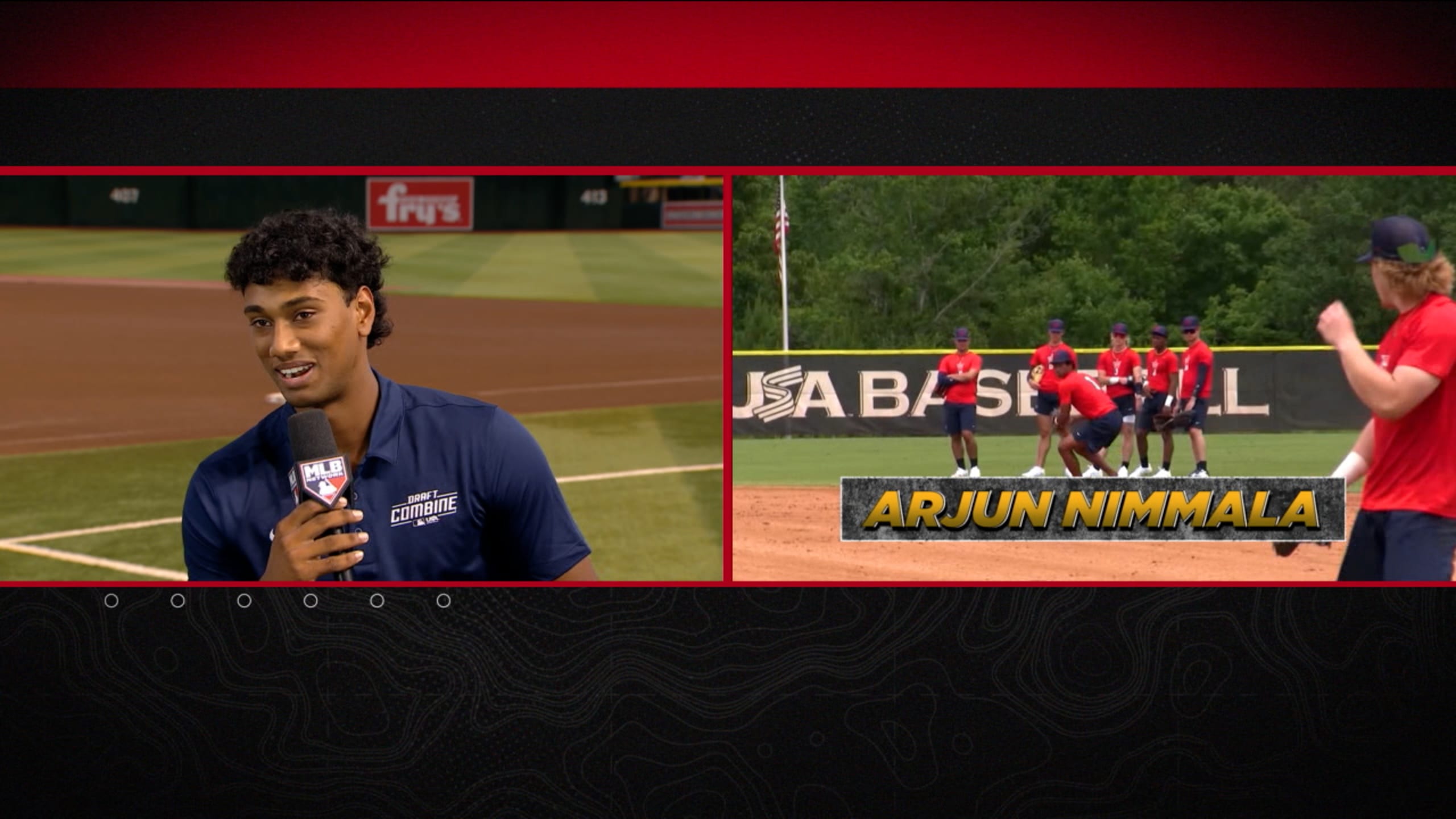 Arjun Nimmala on Draft Combine