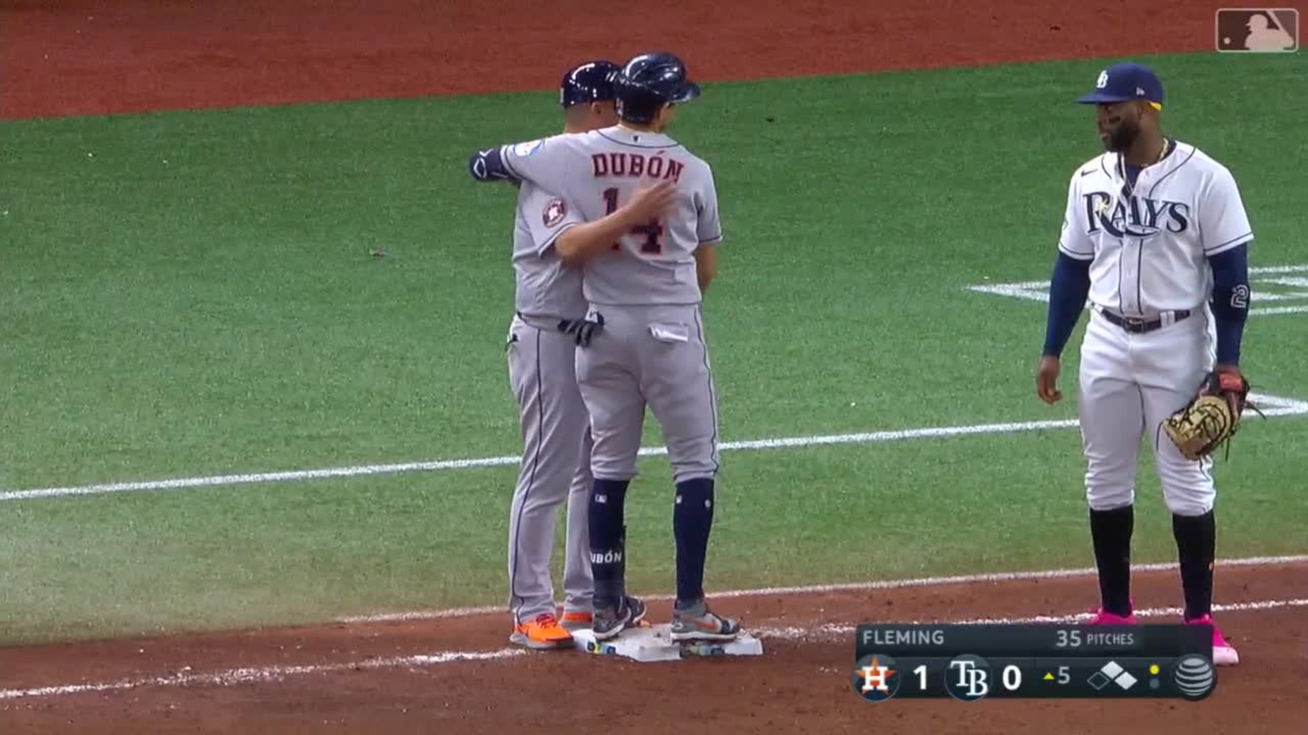 Mauricio Dubón continues to hit well for the Astros