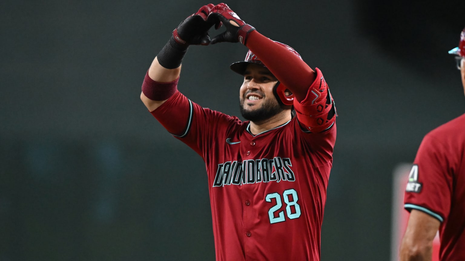 Eugenio Suárez's two-run single