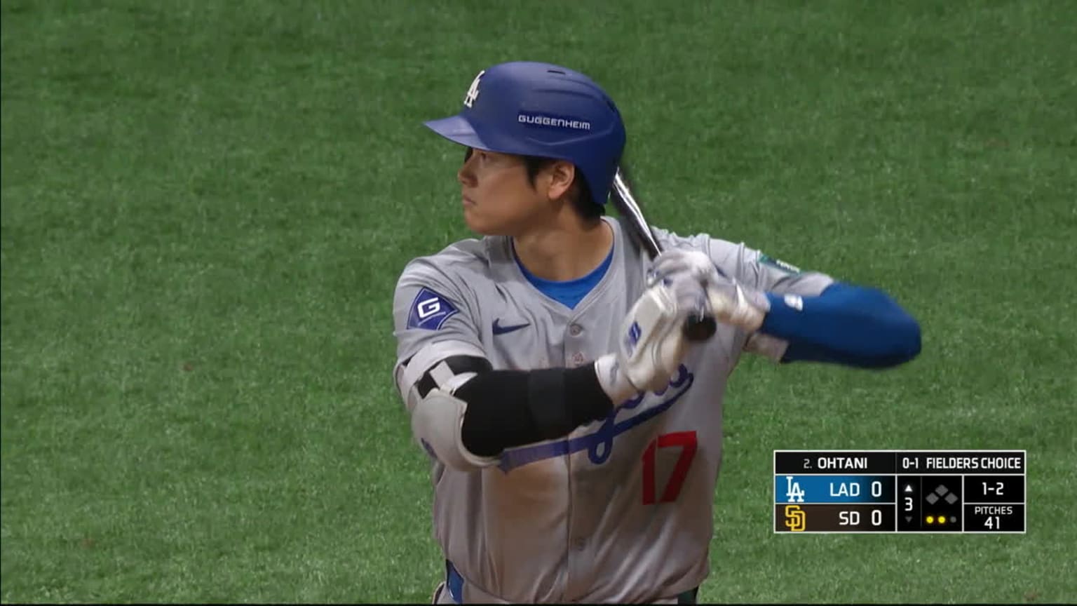 Shohei Ohtani hits a 119 mph foul ball | 03/20/2024 | Los Angeles Dodgers