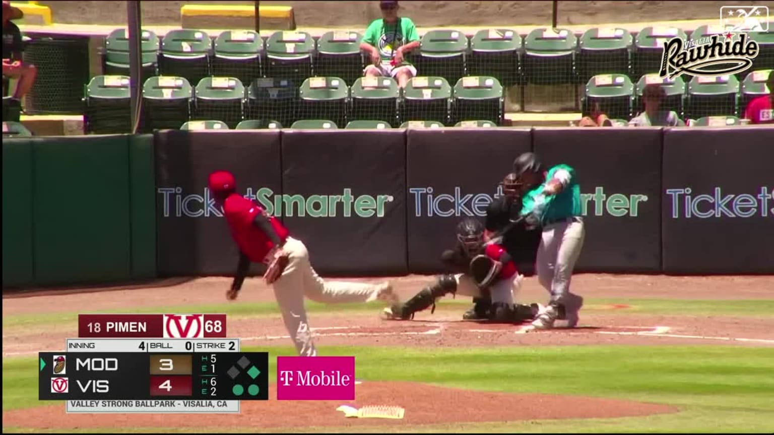 Mariners prospect Michael Arroyo laces an RBI double 06/18/2023