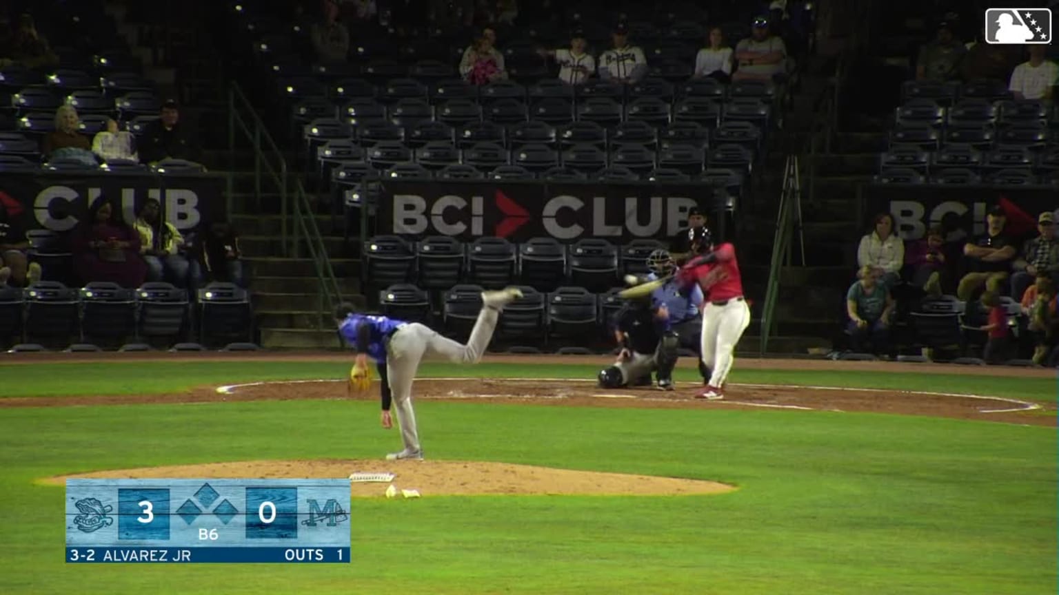 Bradley Blalock fifth strikeout 04/13/2024
