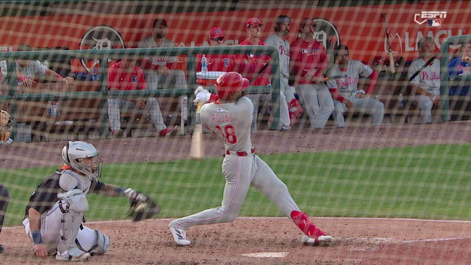 Johan Rojas' three-run home run | 03/05/2025 | Philadelphia Phillies