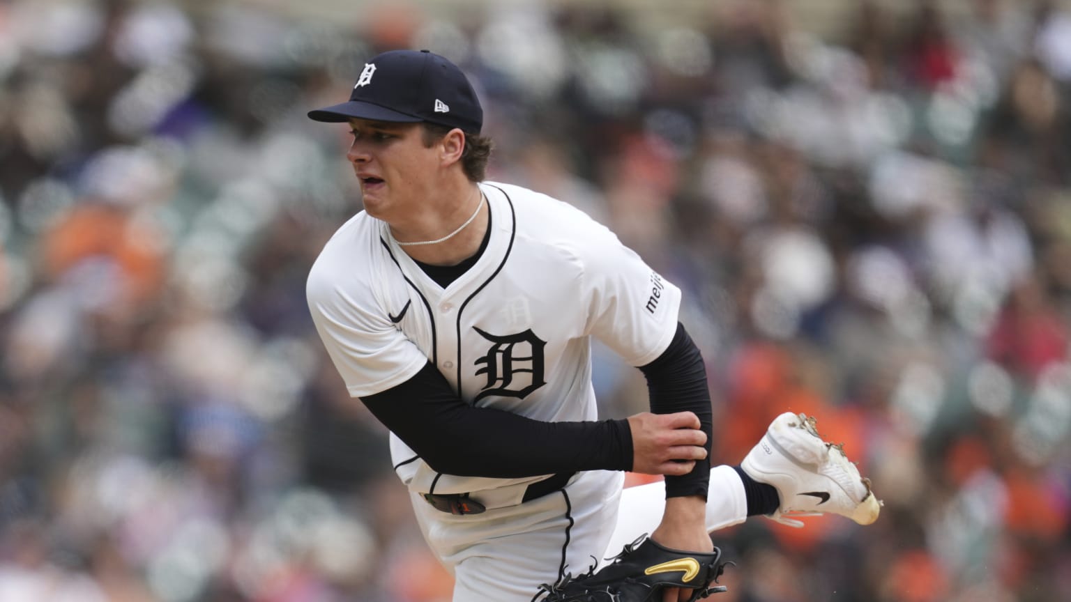 Jackson Jobe strikes out four over 4 2/3 innings | 05/28/2025 | Detroit  Tigers
