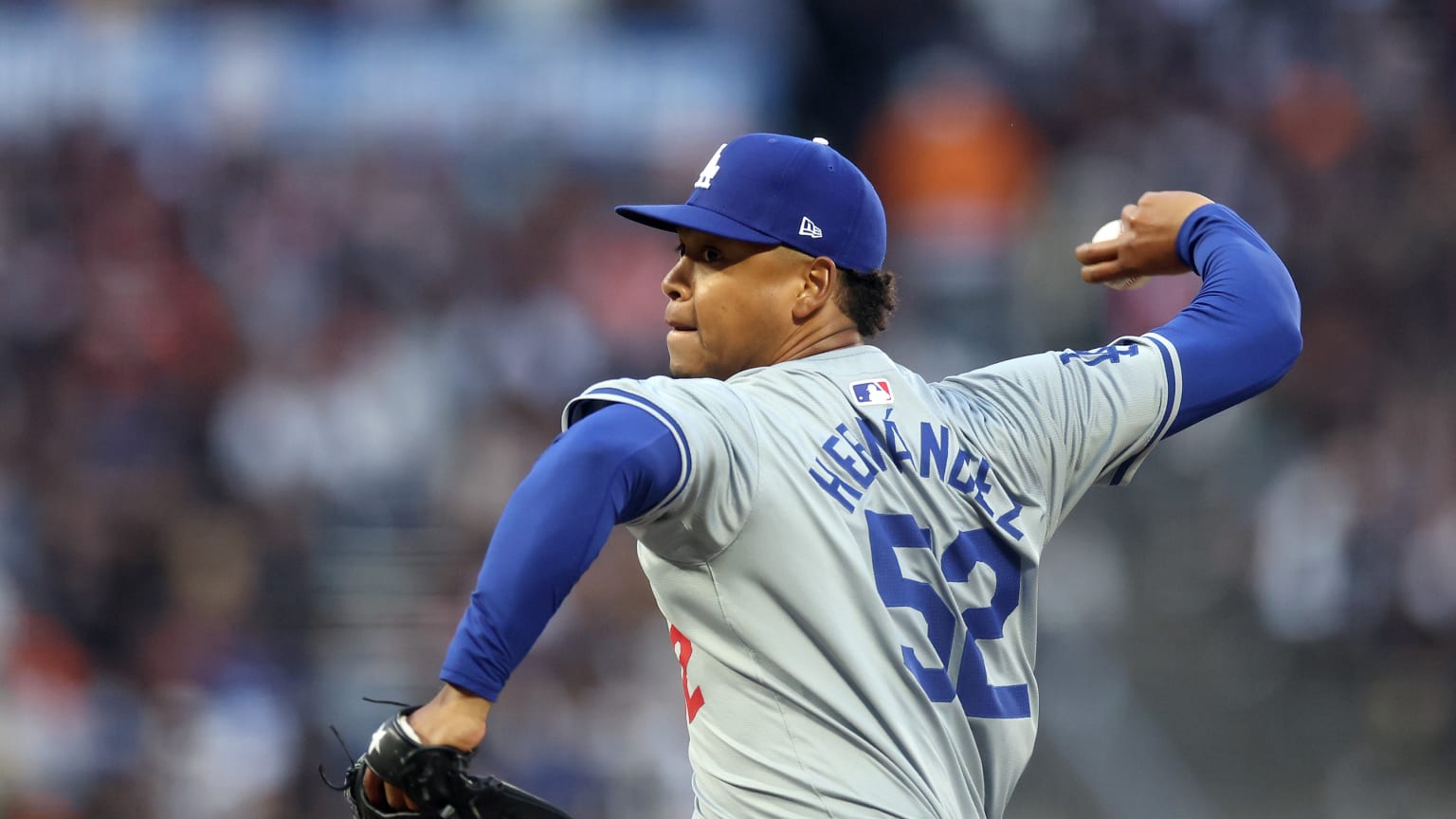 Elieser Hernández collects three K's