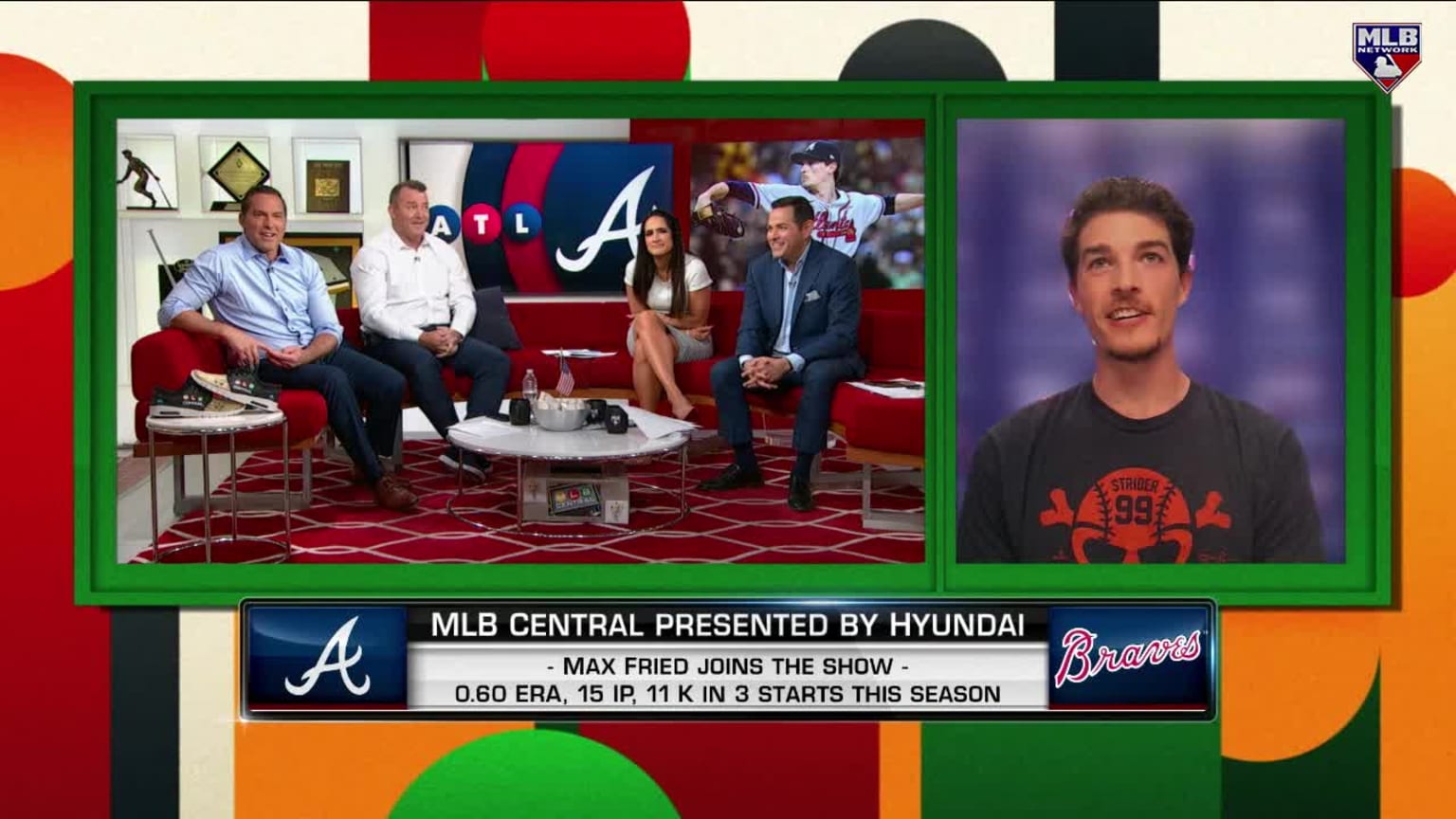 Max Fried breaks down Spencer Strider, pitch arsenal | 04/27/2023 ...