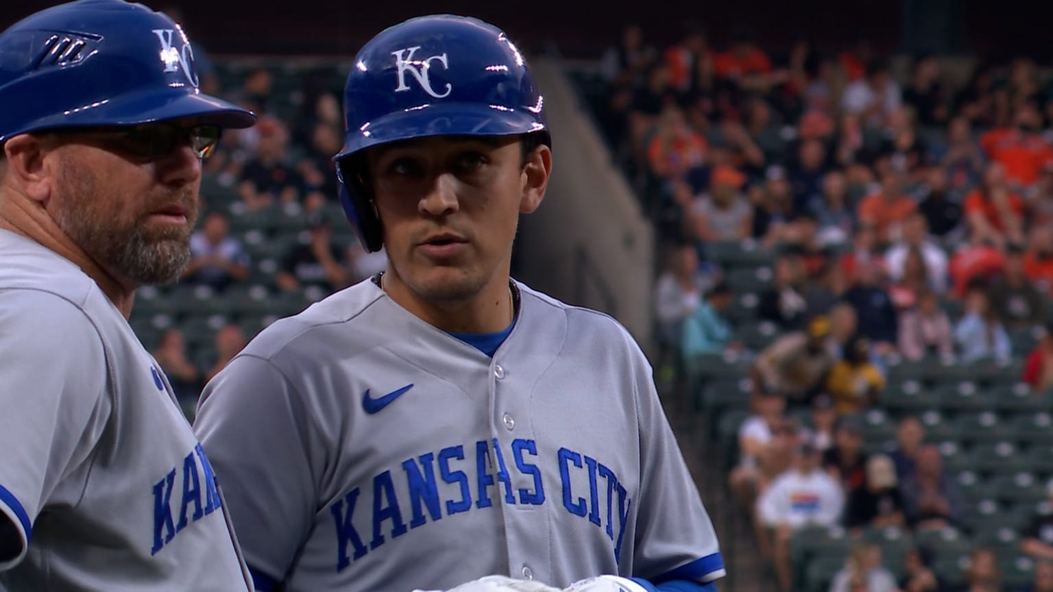 Nicky Lopez rips a triple into the gap | 06/09/2023 | Kansas City Royals