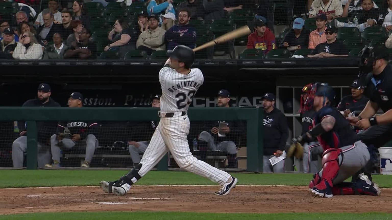 Andrew Benintendi's gametying homer to right (3) 04/30/2024