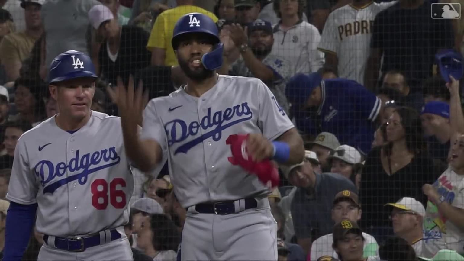 Amed Rosario MLB Authenticated Game Used 2023 Los Angeles Dodgers