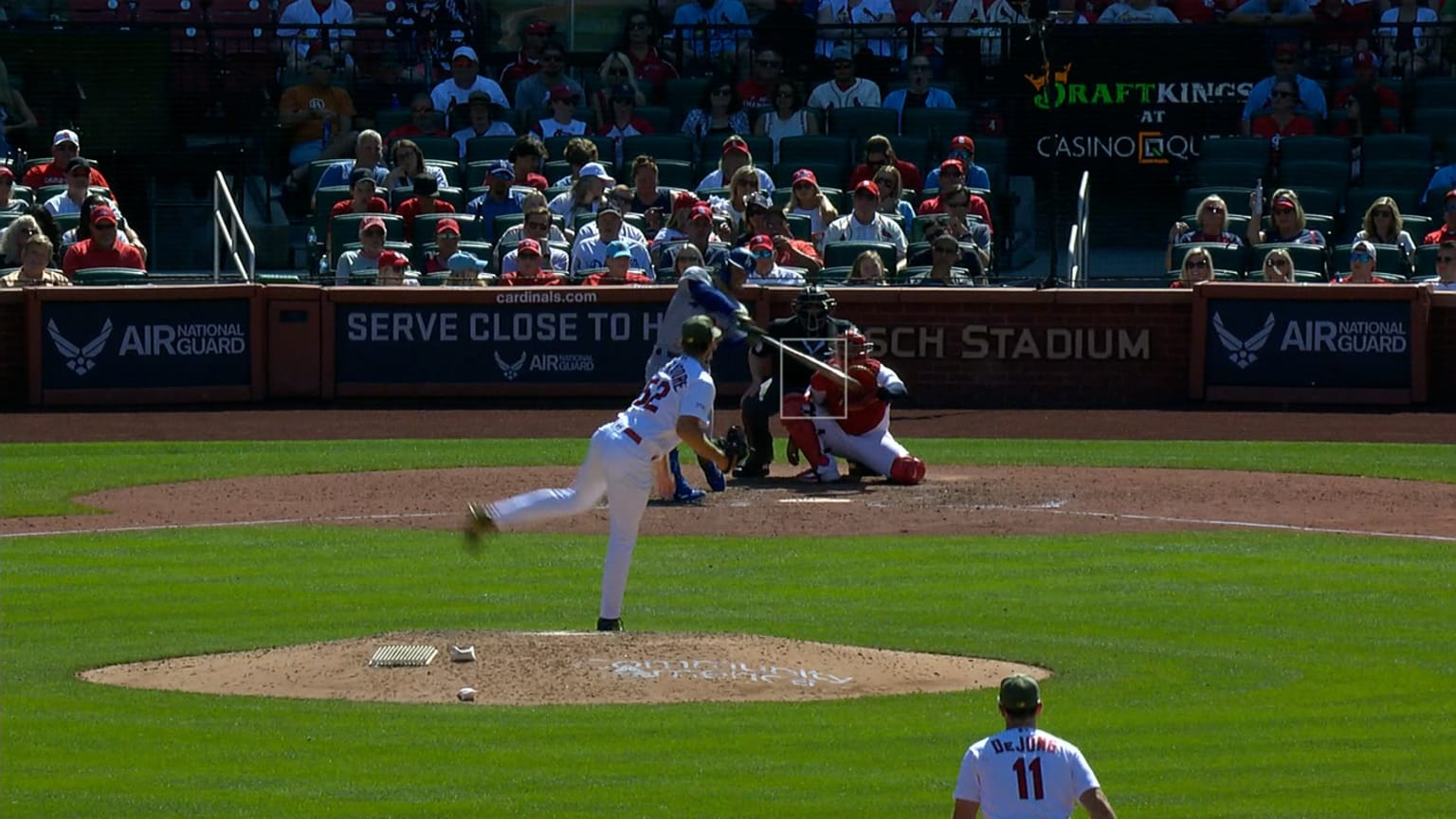 James Outman lifts a sac fly to center field | 05/21/2023 | Los Angeles ...