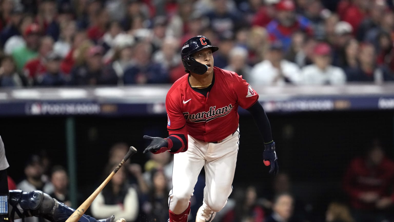Bo Naylor's RBI double 10/19/2024 Cleveland Guardians