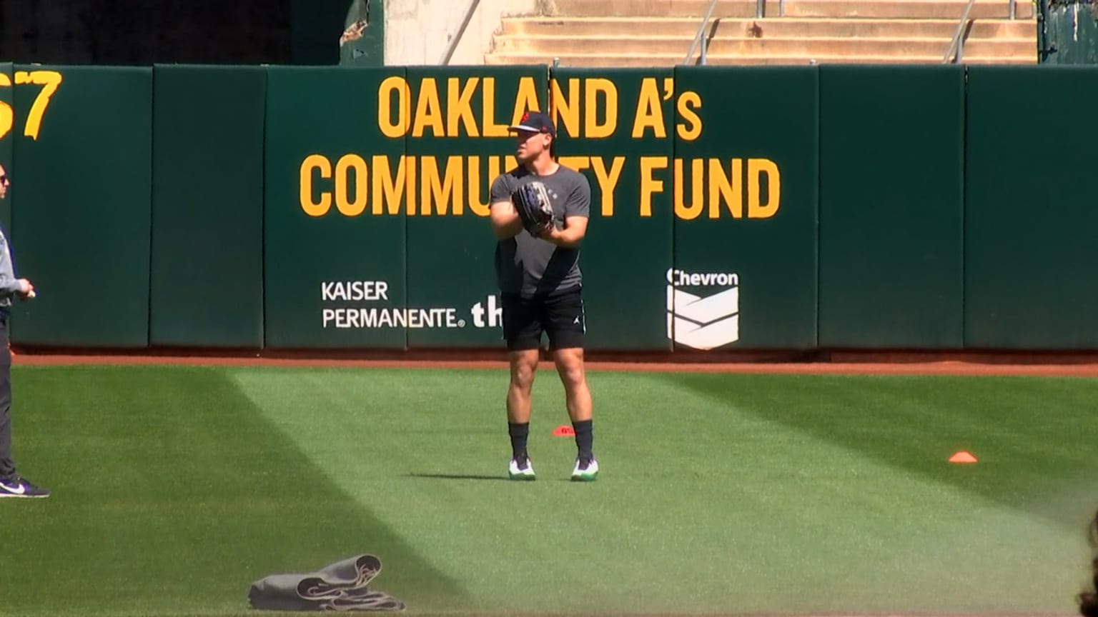 Aaron Judge does a pregame catch on Ballpark Cam | 06/28/2023 | New
