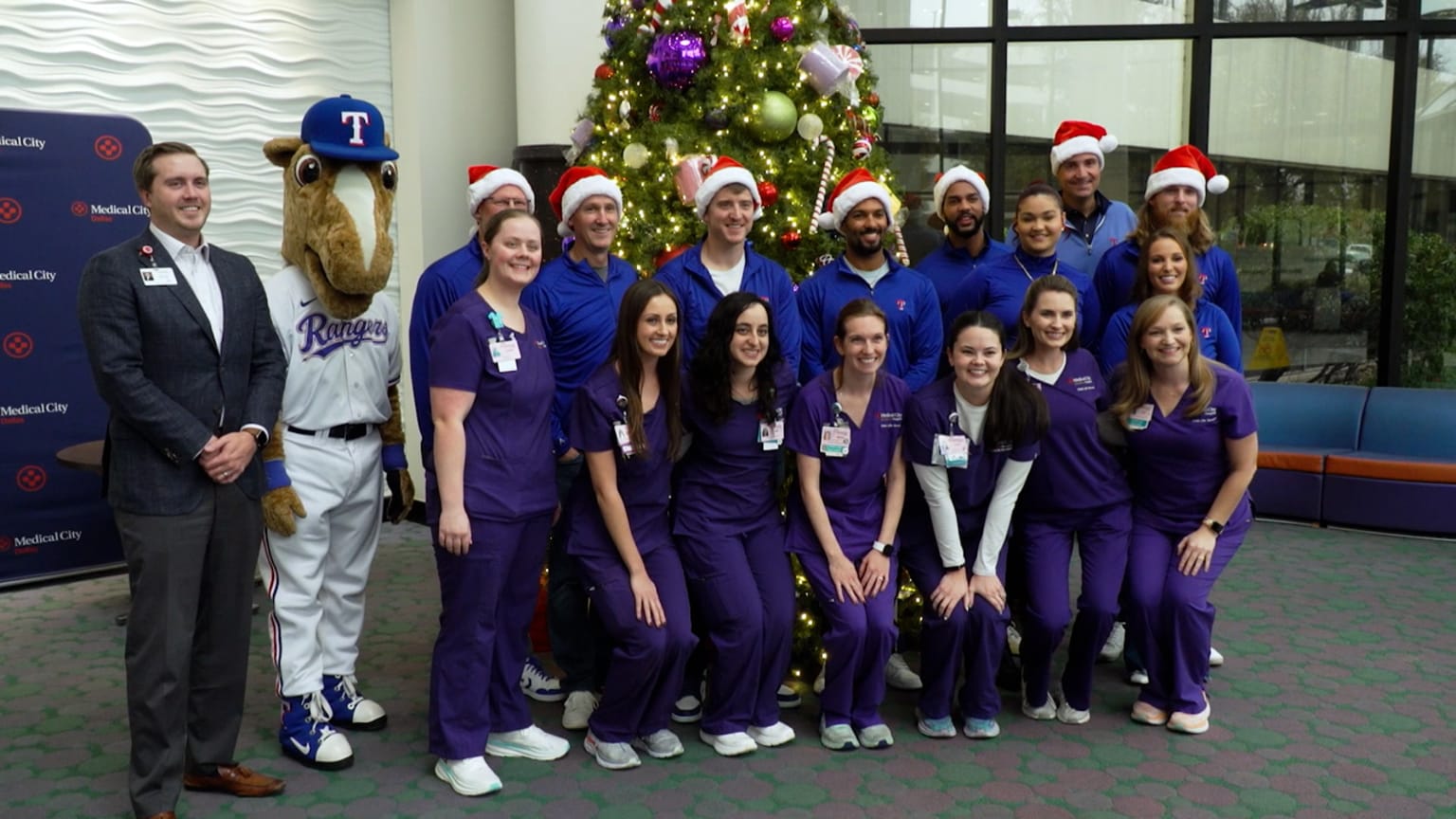 Rangers visit Medical City Children's Hospital | 05/12/2024 ...