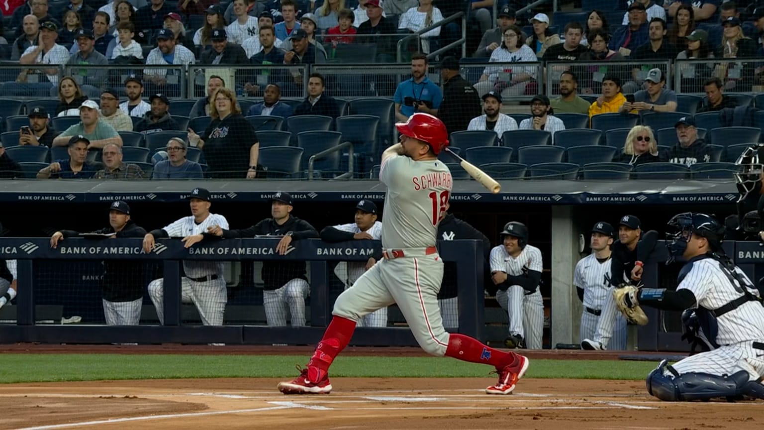Kyle Schwarber's 200th home run 04/04/2023 Philadelphia Phillies