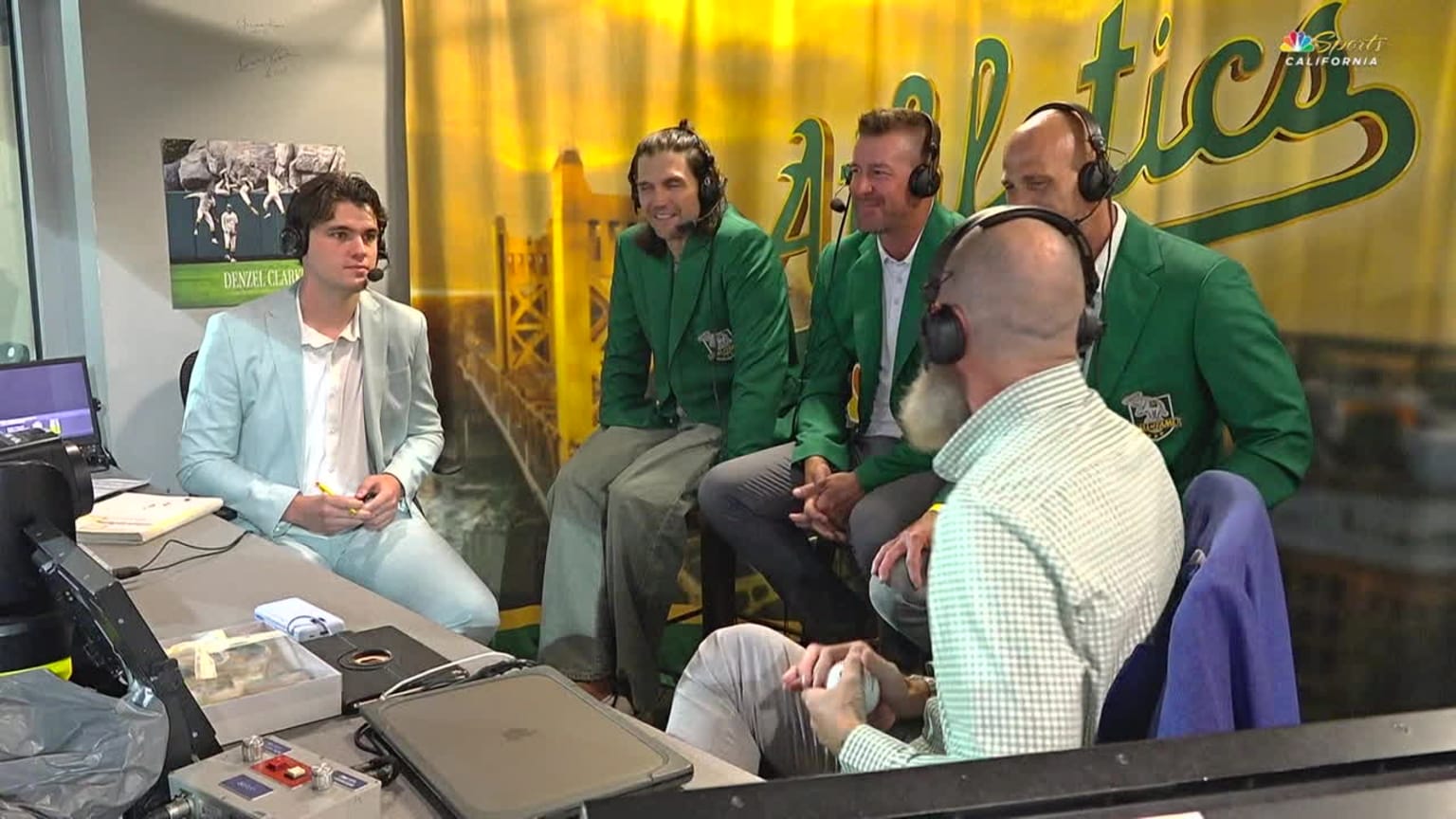 Athletics new Hall Of Fame inductees join the booth | 09/13/2025 | MLB.com