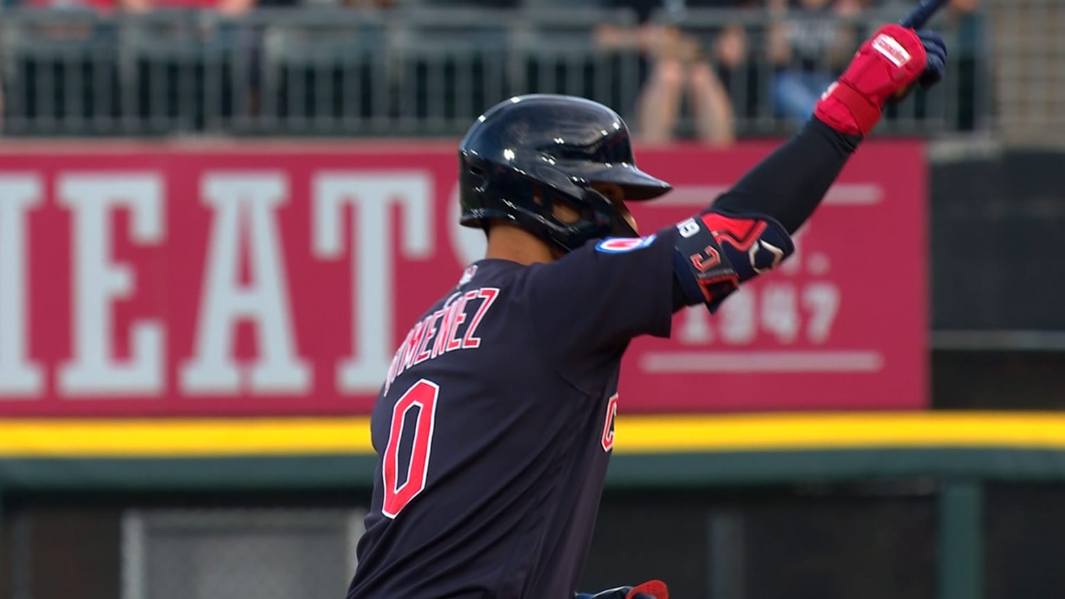 Andrés Giménez lines an RBI double to right | 07/27/2023 | Cleveland ...