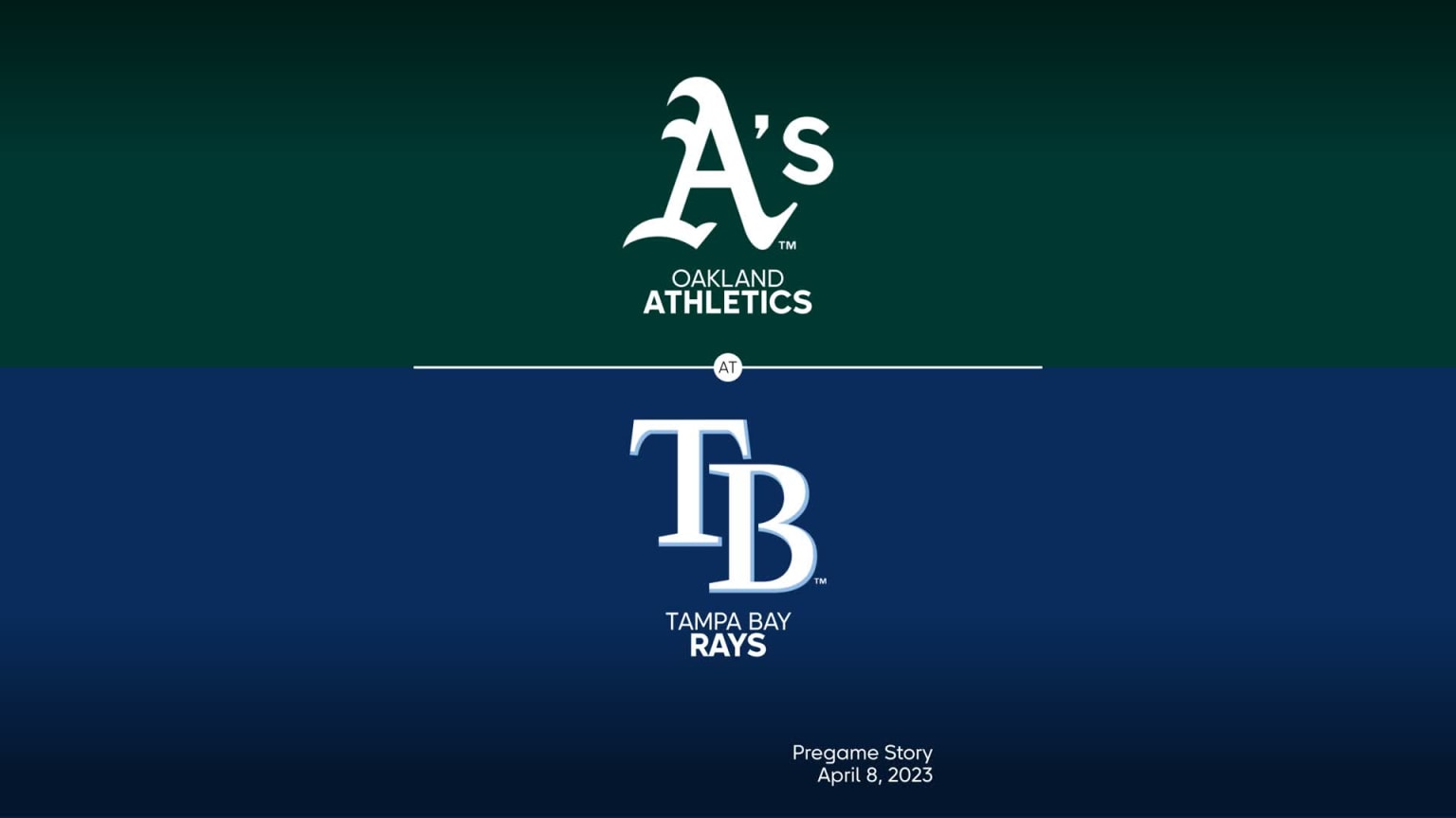 Oakland Athletics vs Tampa Bay Rays - April 08, 2023