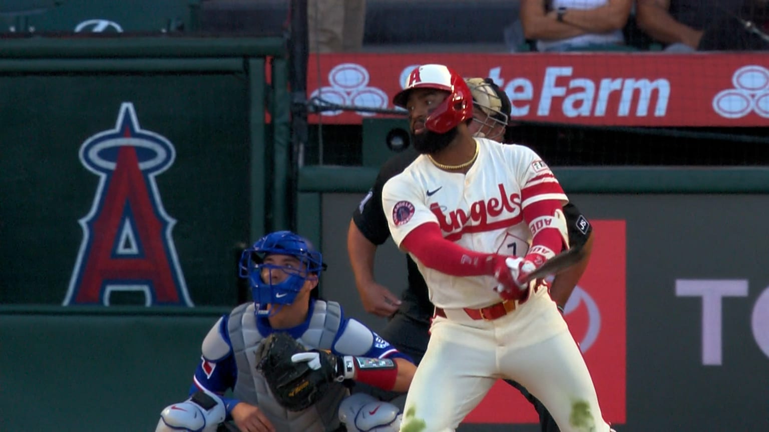 Jo Adell's single plates two | 07/29/2025 | Los Angeles Angels