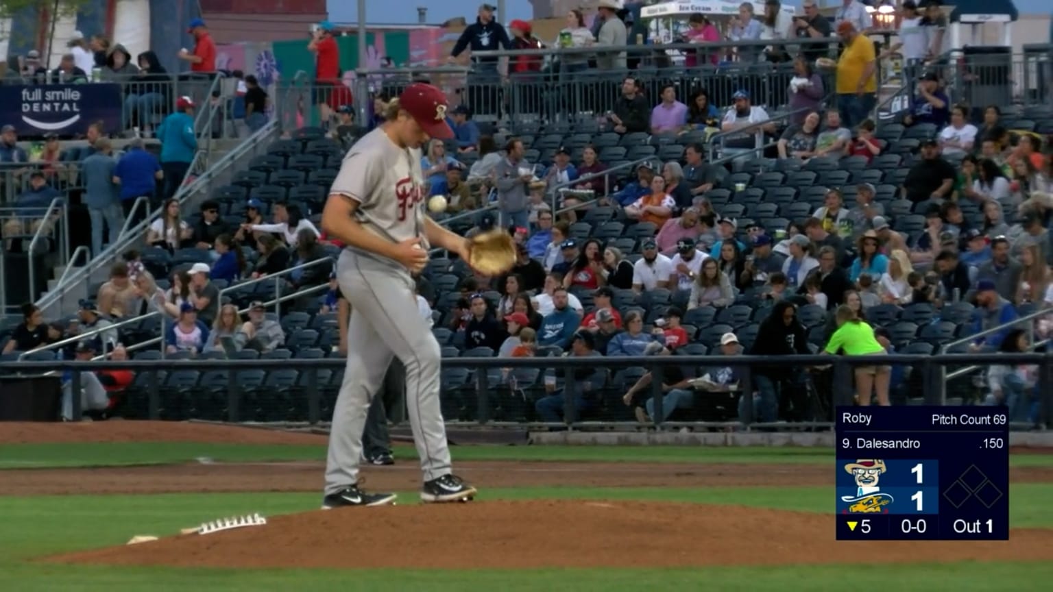 Tekoah Roby whiffs eight batters over five innings 04/28/2023