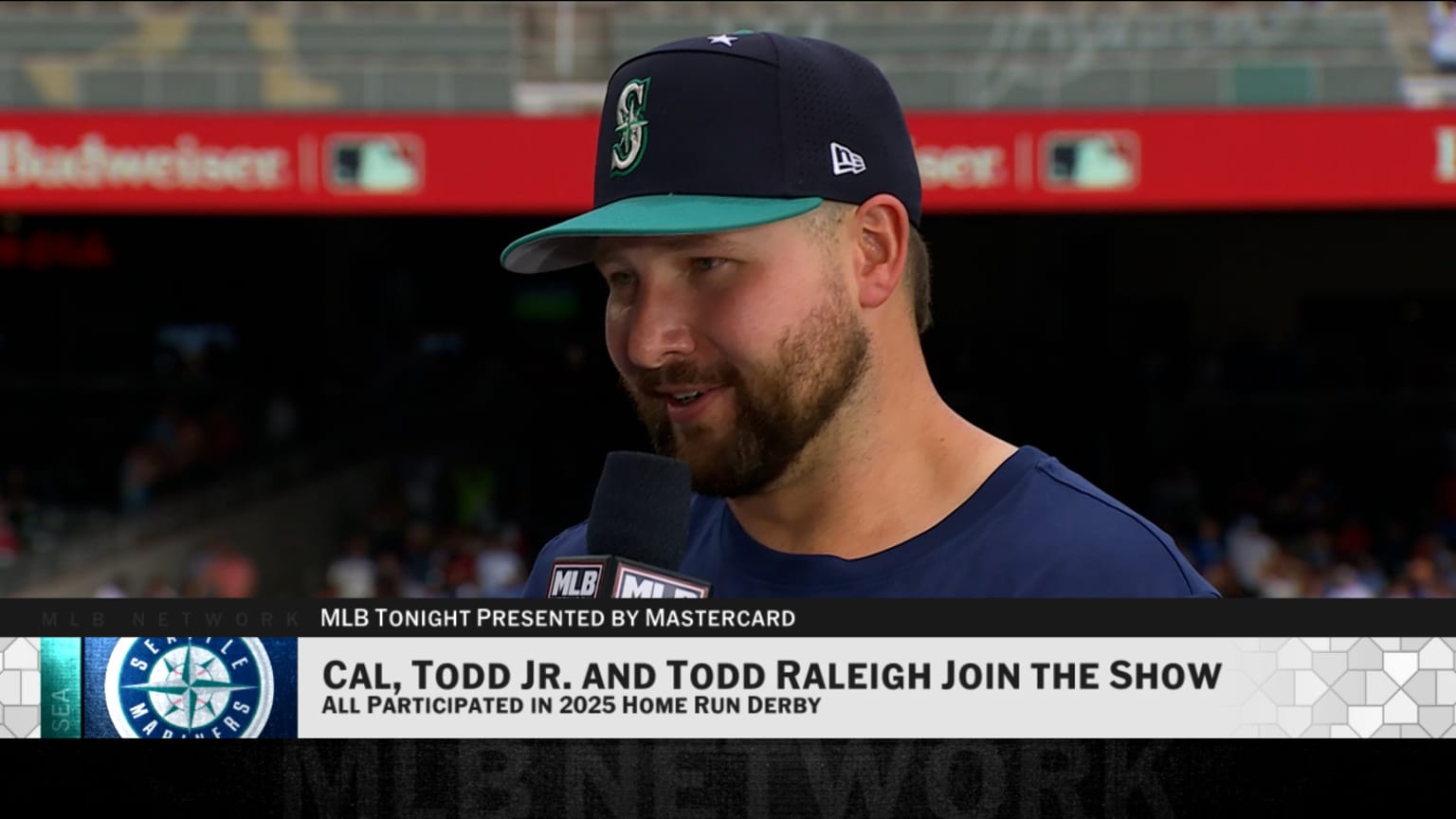 Cal Raleigh and family discuss Derby, All-Star Game | 07/15/2025 ...