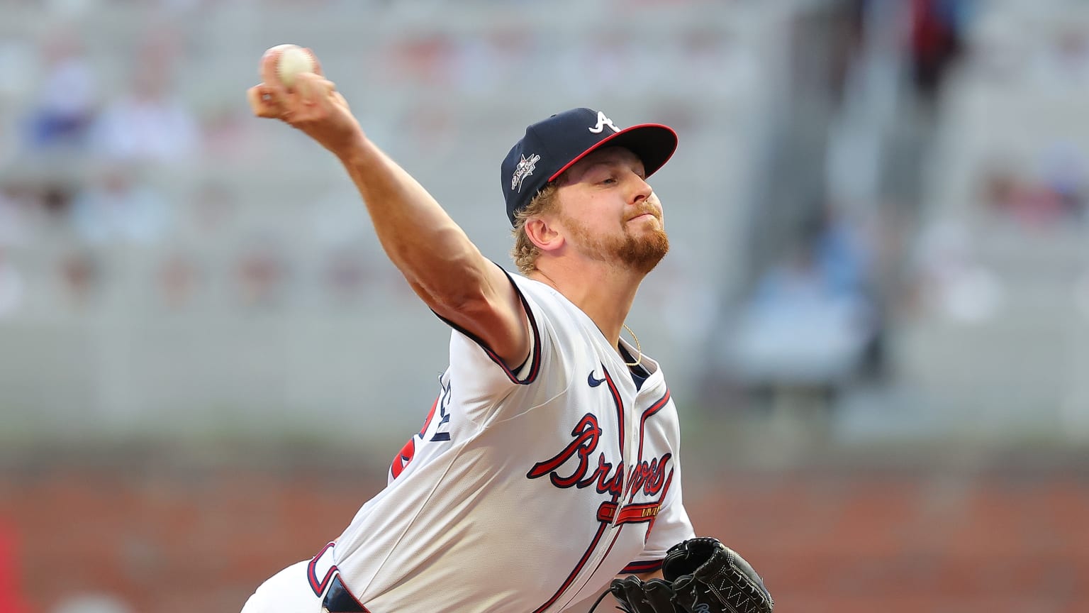 Spencer Schwellenbach begins his outing with a K