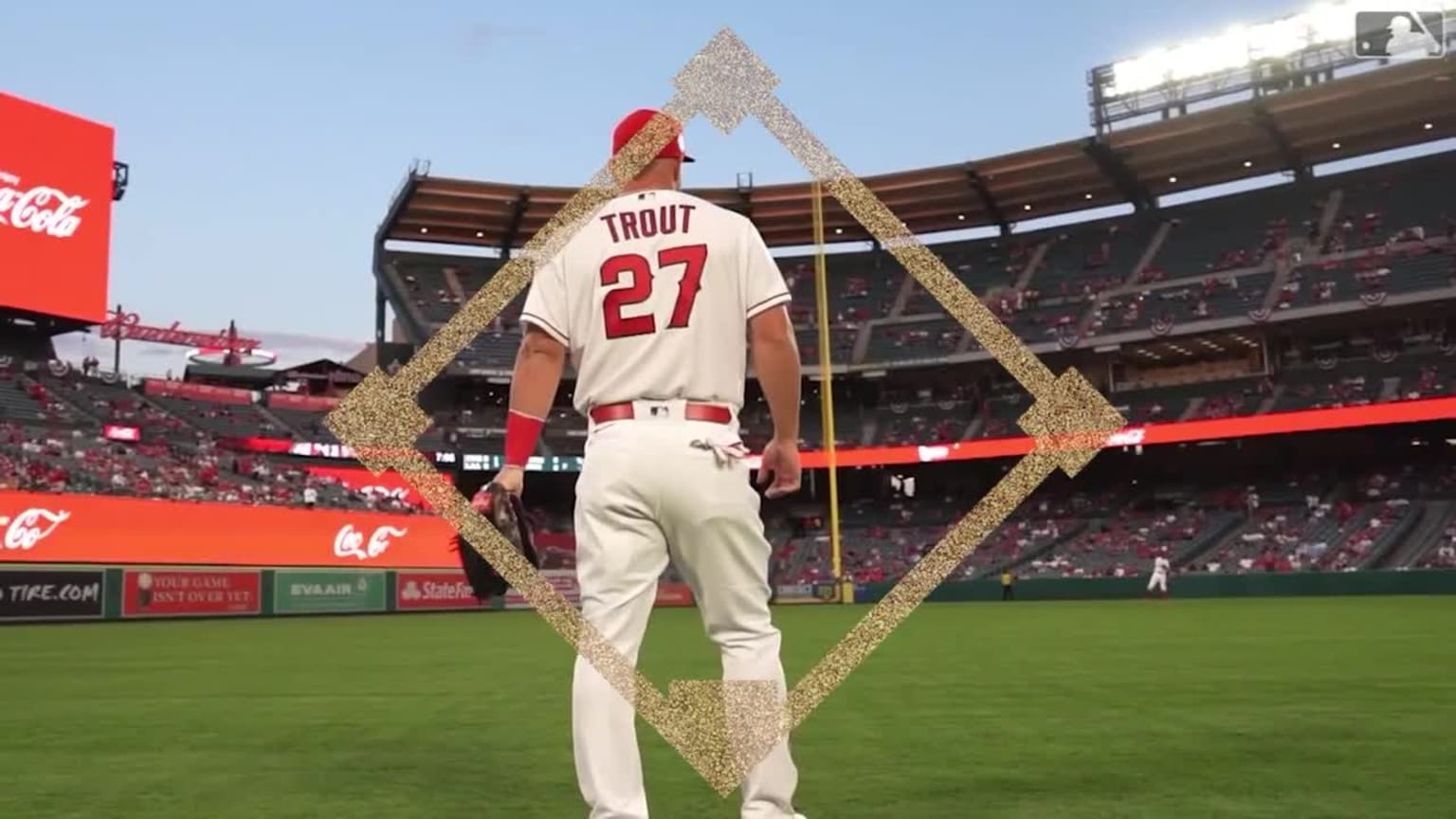 Baseball Zen Trout at the A 04/11/2023 Los Angeles Angels