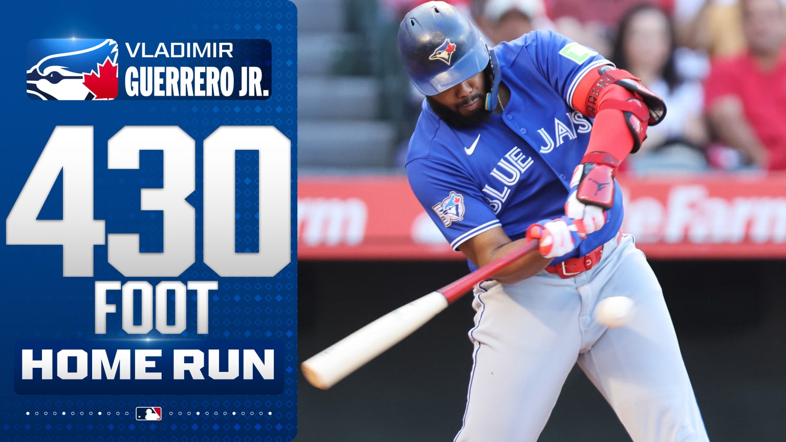 Vladimir Guerrero Jr. Hits Second Homer of the Year to Give Blue Jays 2-1 Lead in 3rd Inning
