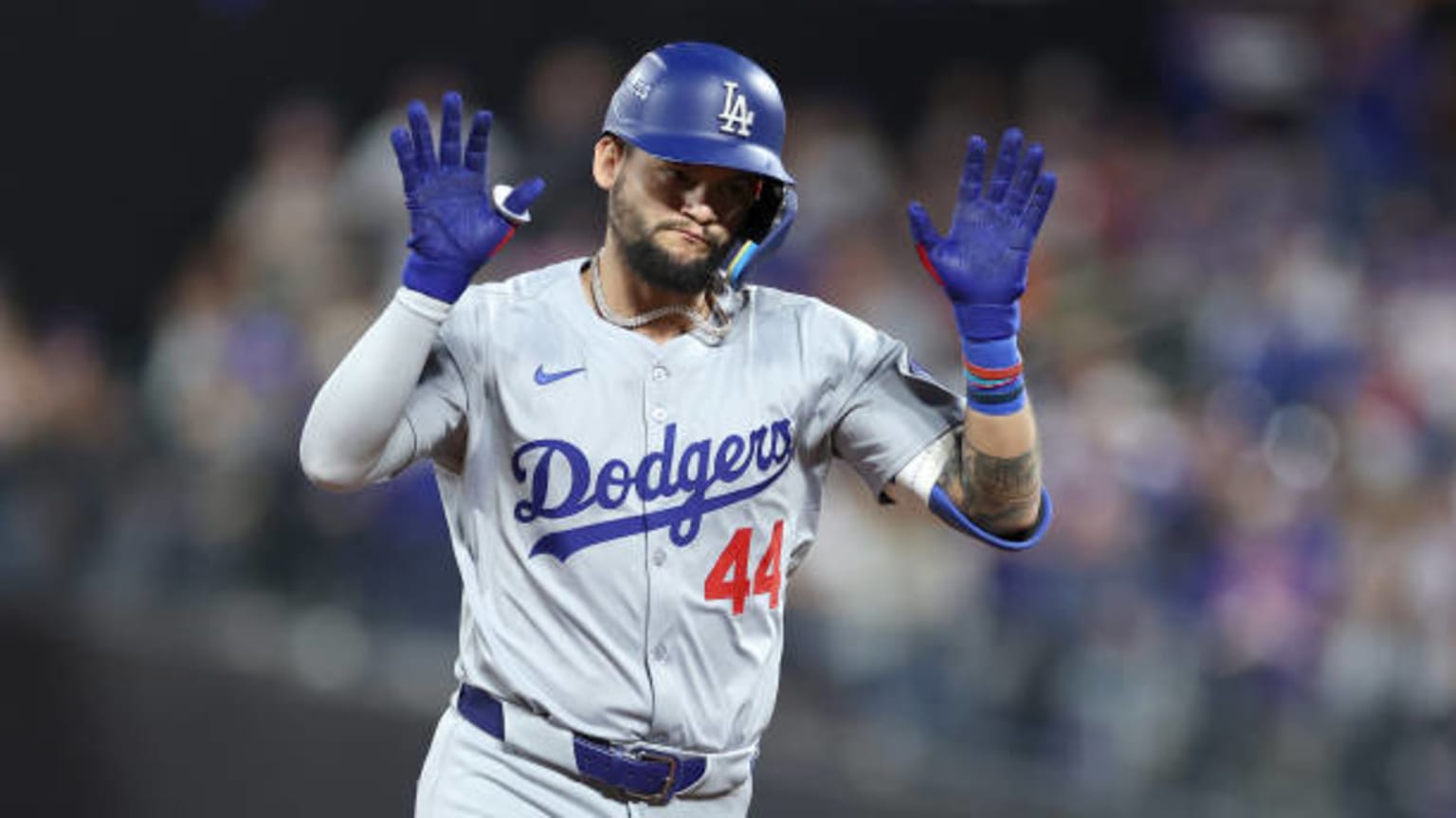 Andy Pages Pega Hr Solitario En La 4ta 18 10 2024 Los Dodgers De