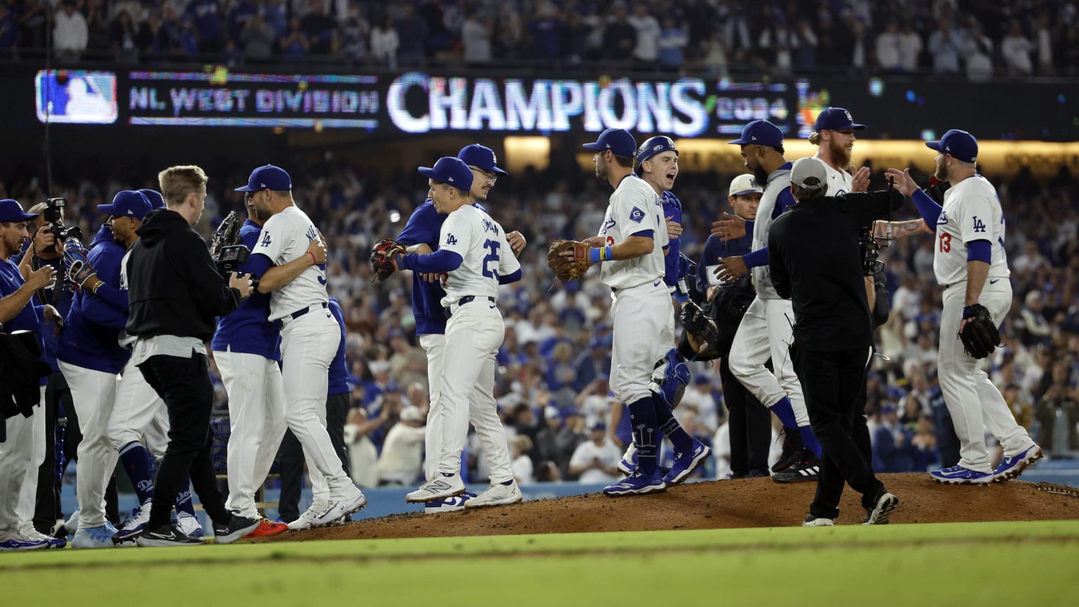 The Dodgers' road to the 2024 postseason 09/27/2024 Los Angeles Dodgers