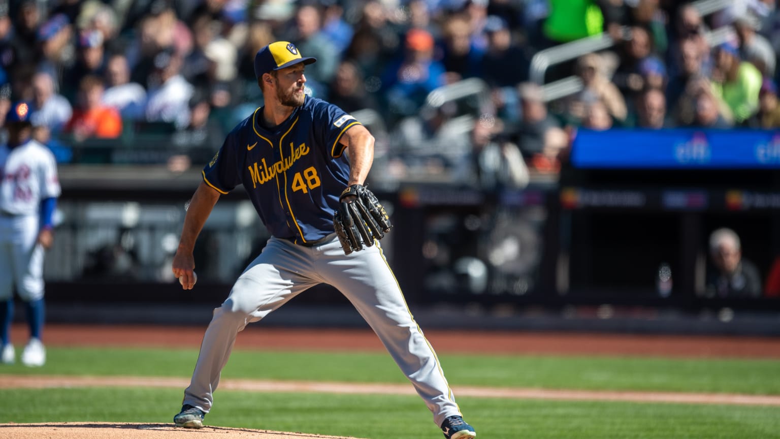 Colin Rea strikes out two across five innings | 03/31/2024 | Milwaukee ...