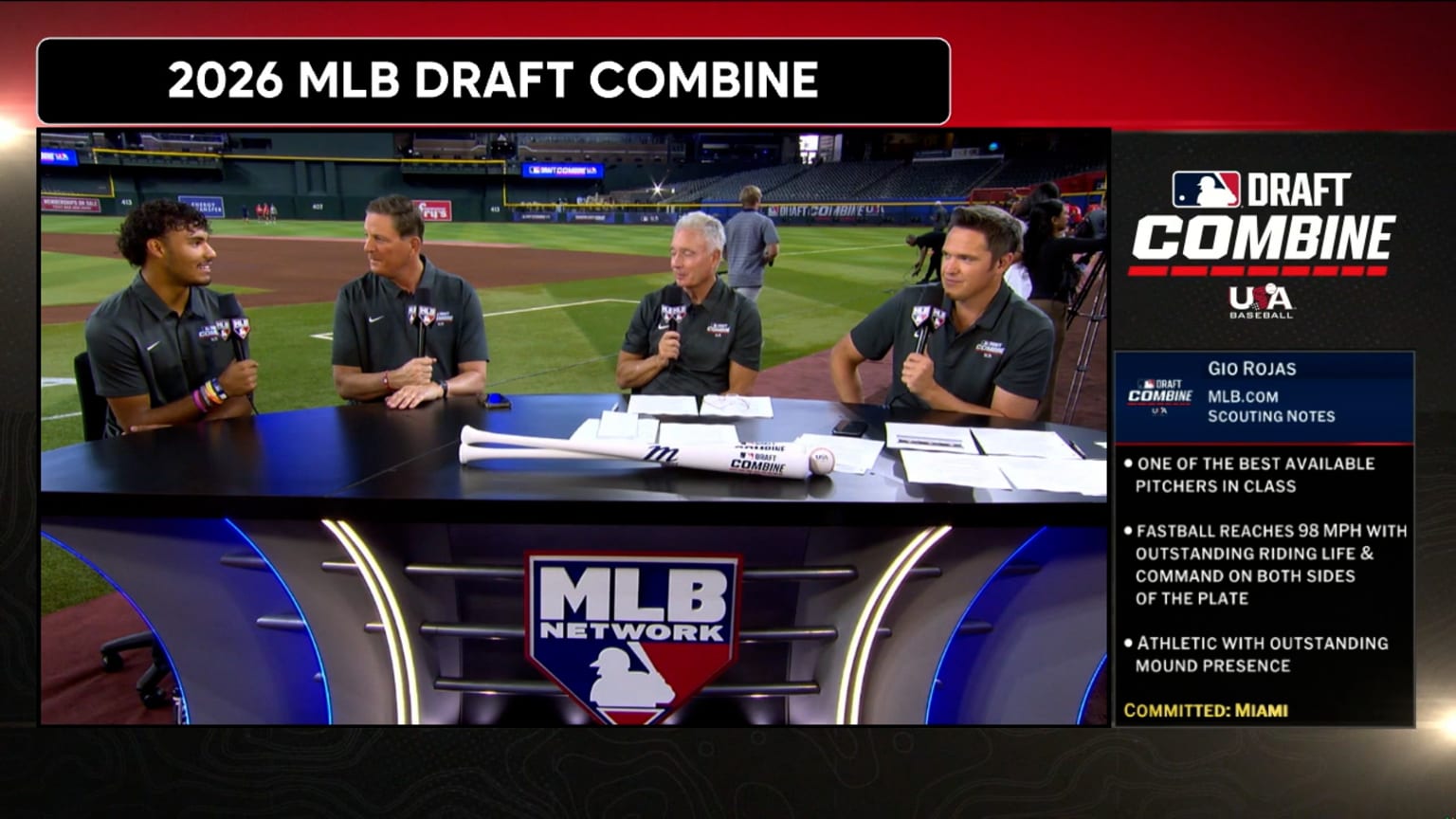 Gio Rojas breaks down his pitching style | 23/06/2026 | Lasmayores.com