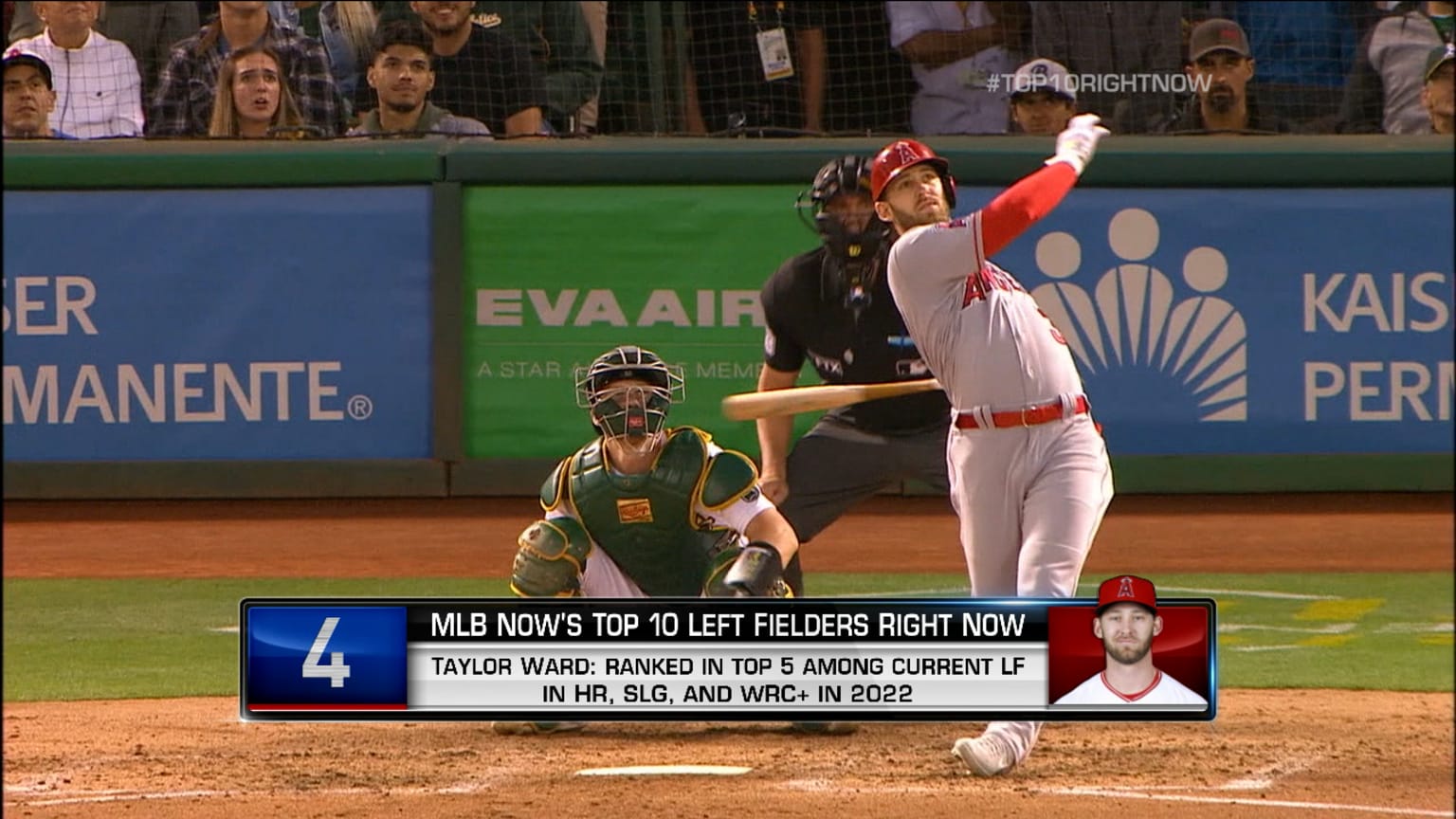 Top 10 Left Fielders Right Now Taylor Ward 01/18/2023 Seattle Mariners