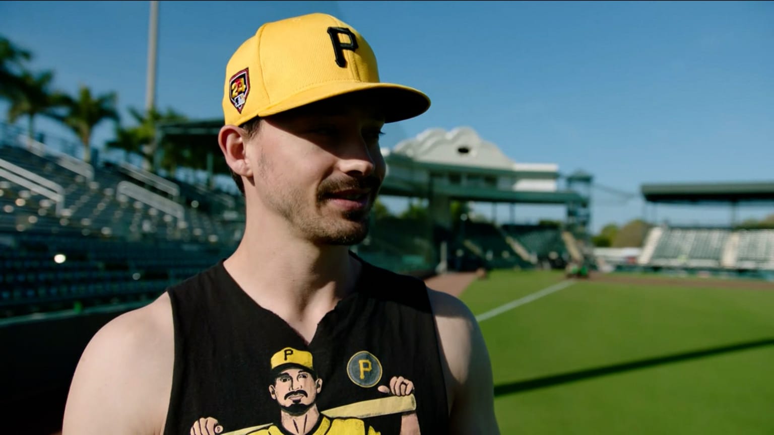 Bryan Reynolds on batting stance, Pirates' core | 02/28/2024