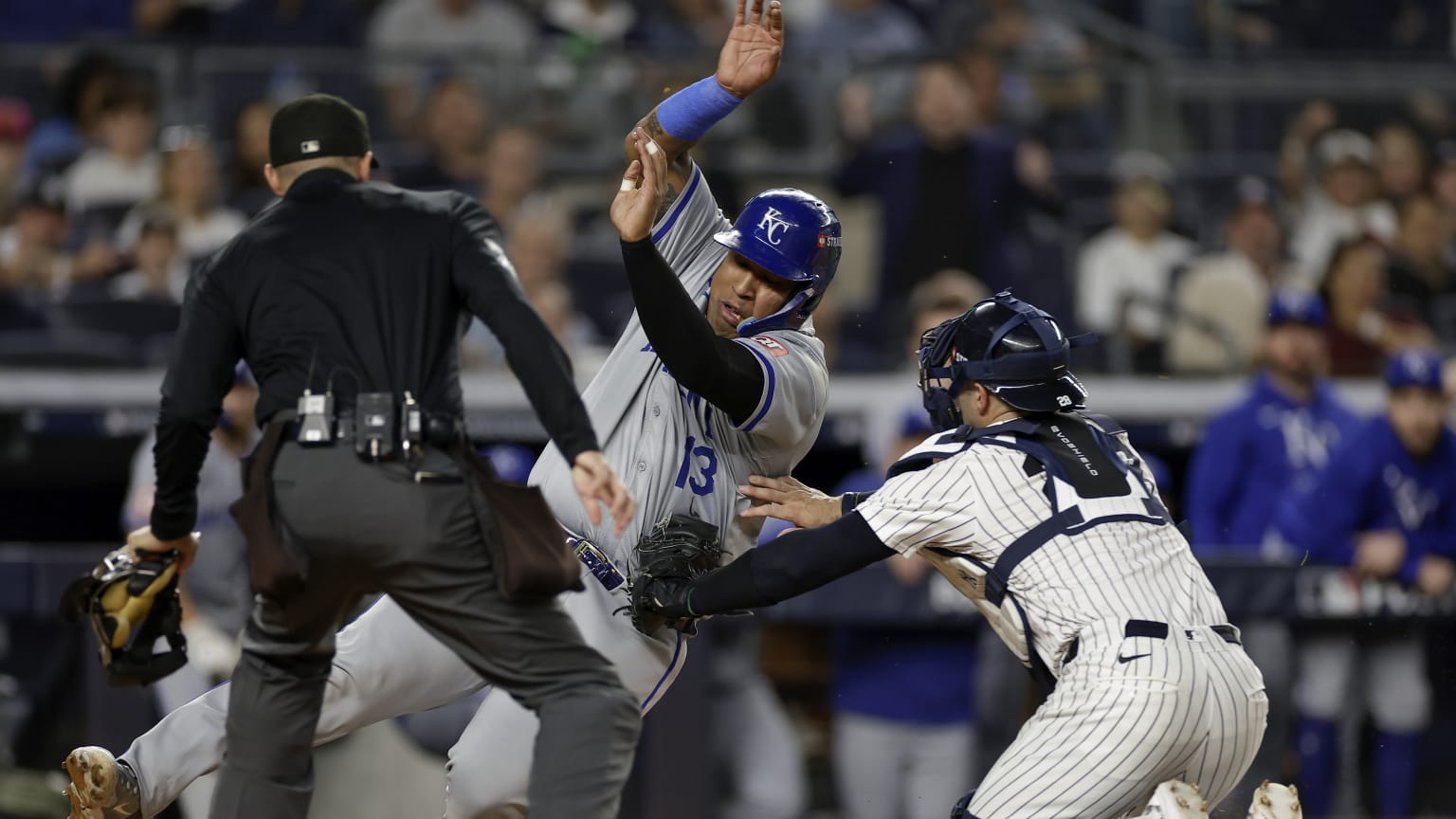 Juan Soto throws out Salvador Perez at home | 10/05/2024 | MLB.com