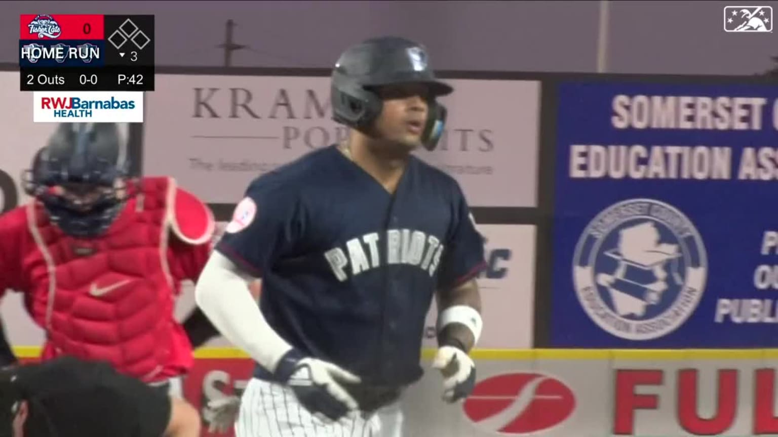 Everson Pereira clubs 13th homer 08/26/2022 New York Yankees