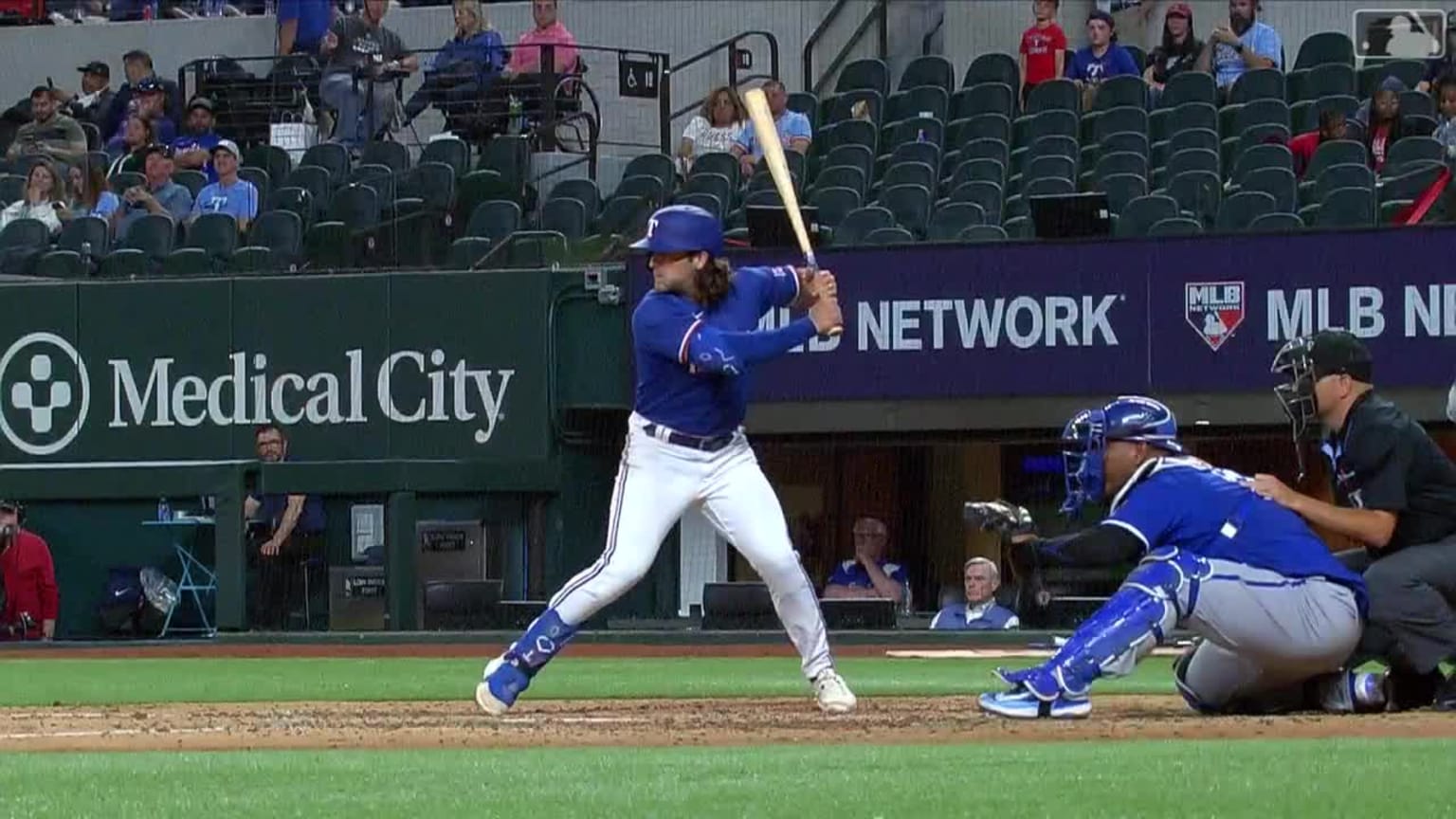 Watch: Rangers OF Josh Smith exits game vs. Orioles after being hit