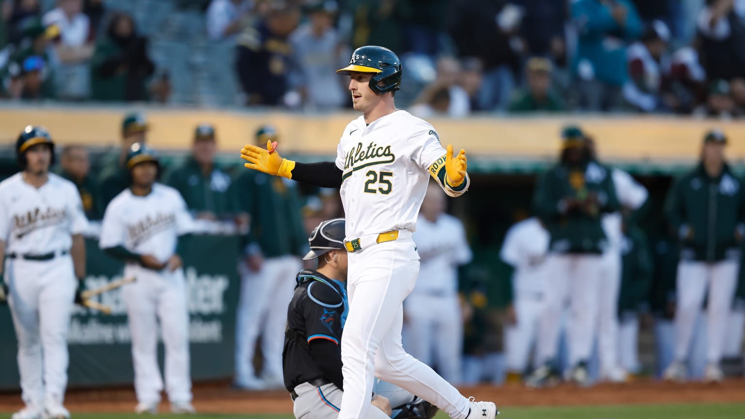 Brent Rooker hits two home runs in the 3rd inning | 05/04/2024 | Athletics