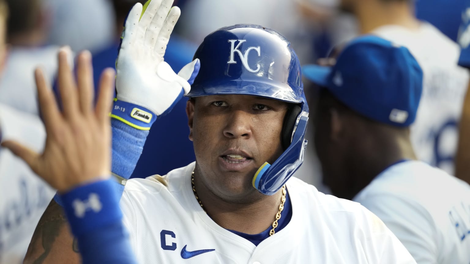 Salvador Perez #39 s sacrifice fly 07/22/2024 Kansas City Royals