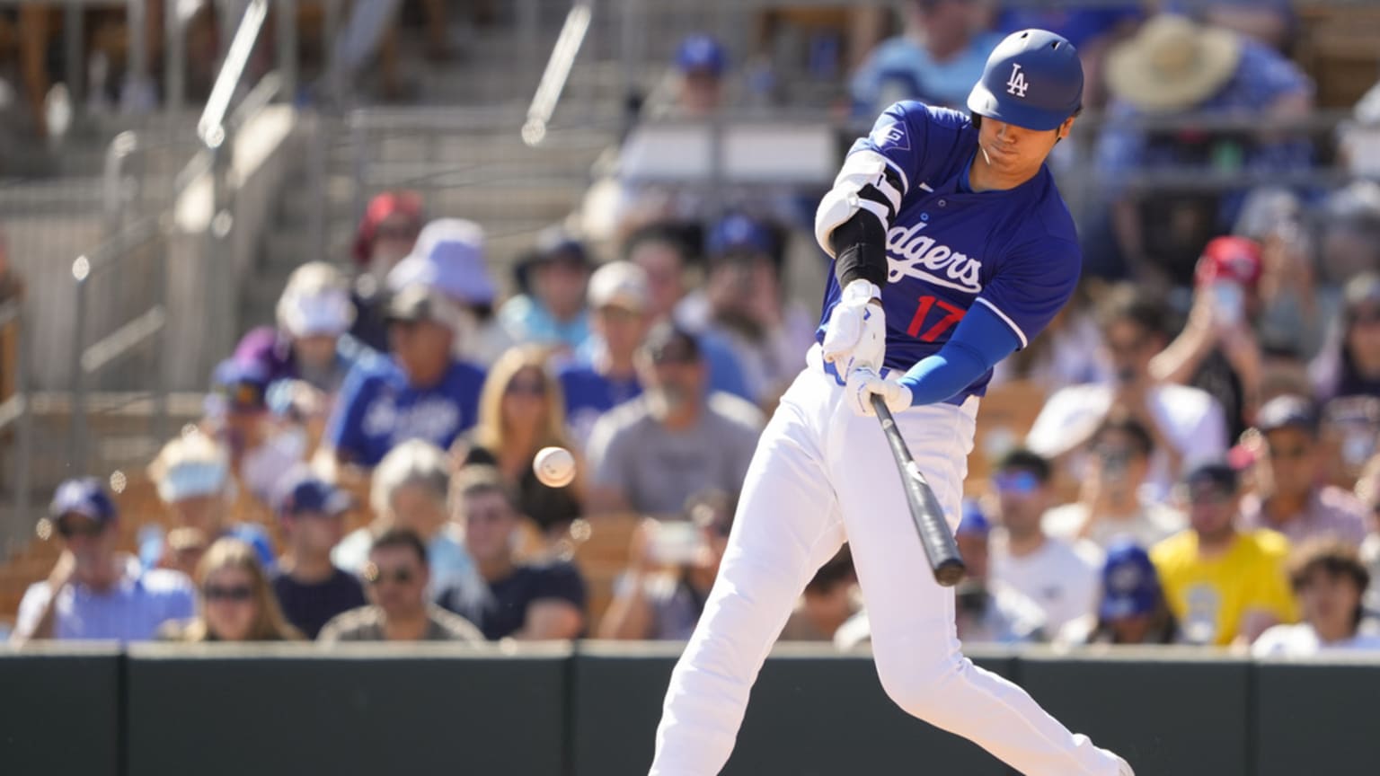 Shohei Ohtani's RBI double 03/10/2024 Los Angeles Dodgers