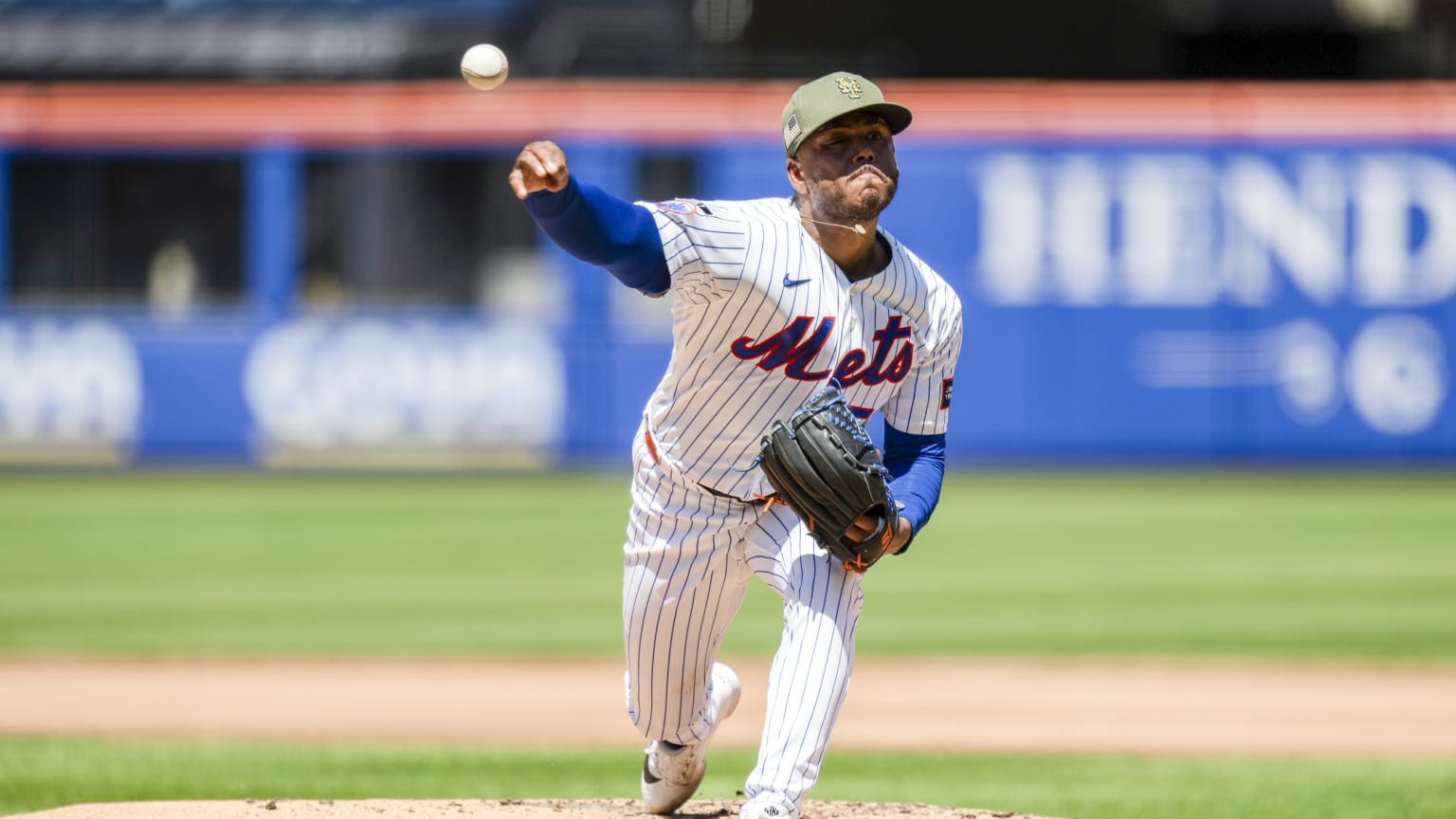 Freddy Peralta strikes out four over 5-plus innings