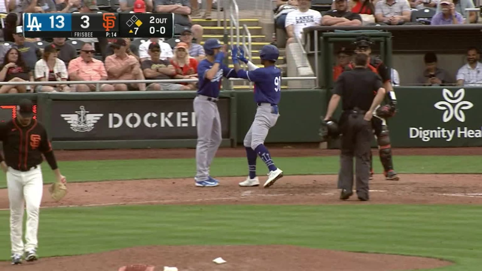 Buddy Reed hits a two-run homer to right-center field | 03/11/2023 ...