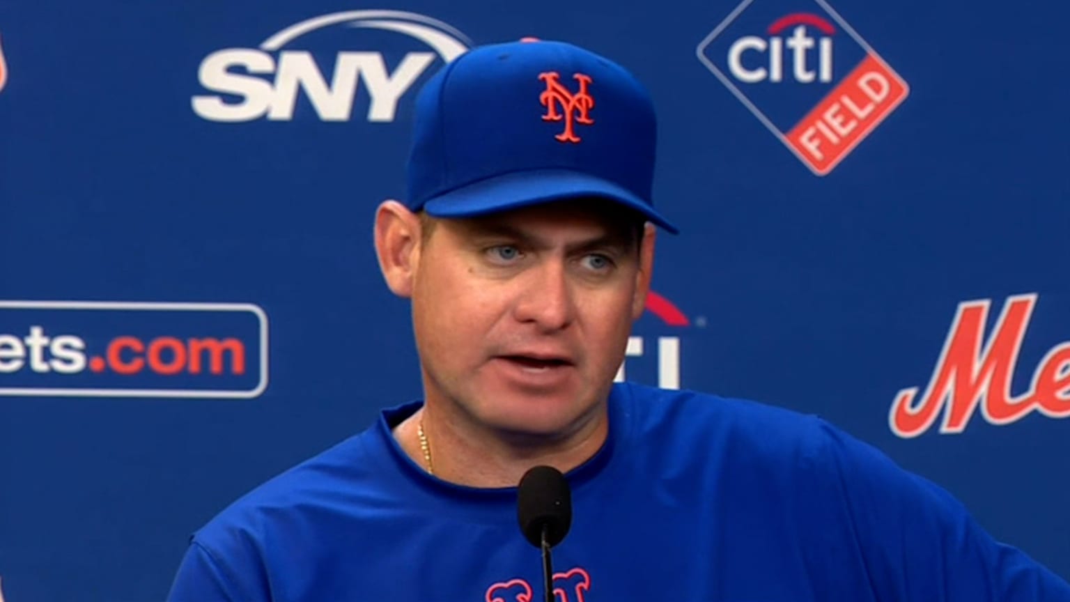 Carlos Mendoza discusses the Mets' 42 loss 06/11/2024 New York Mets