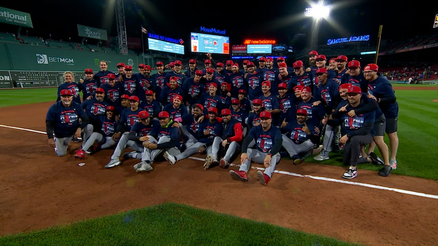 Guardians celebrate clinching a 2026 postseason berth | 09/24/2026 ...