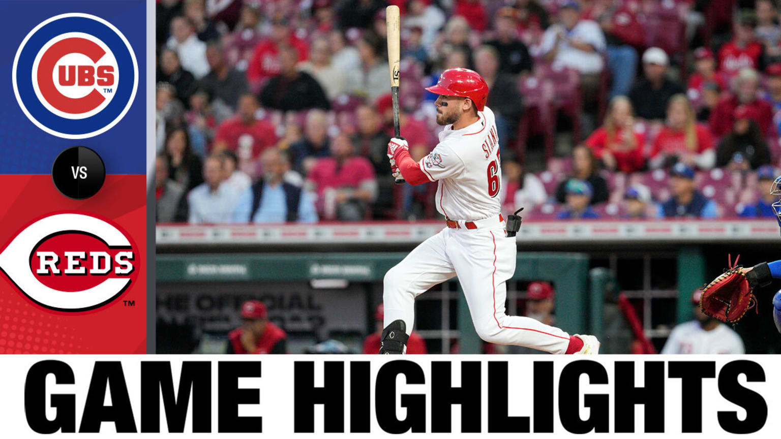 Steer ripped walkoff double in Reds 32 win vs. Cubs 10/04/2022