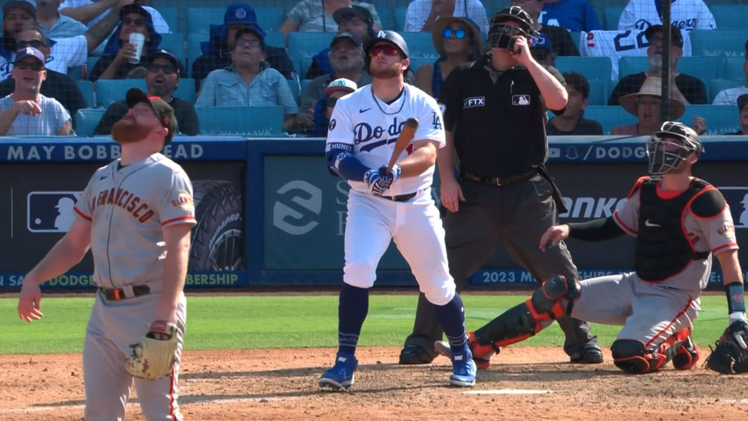 FOX Sports: MLB on X: Max Muncy rakes at Oracle Park but that doesn't mean  he enjoys playing there 👀😆  / X
