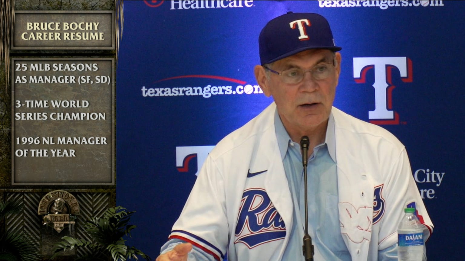 Rangers introduce Bruce Bochy as their new manager | 10/24/2022 | New ...